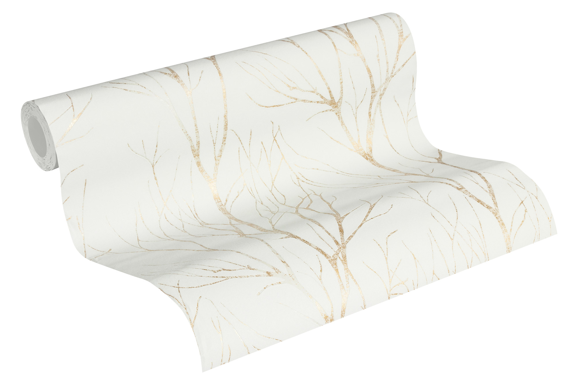 AS Vliestapete Attractive 2 Waldtapete Weiß 372603