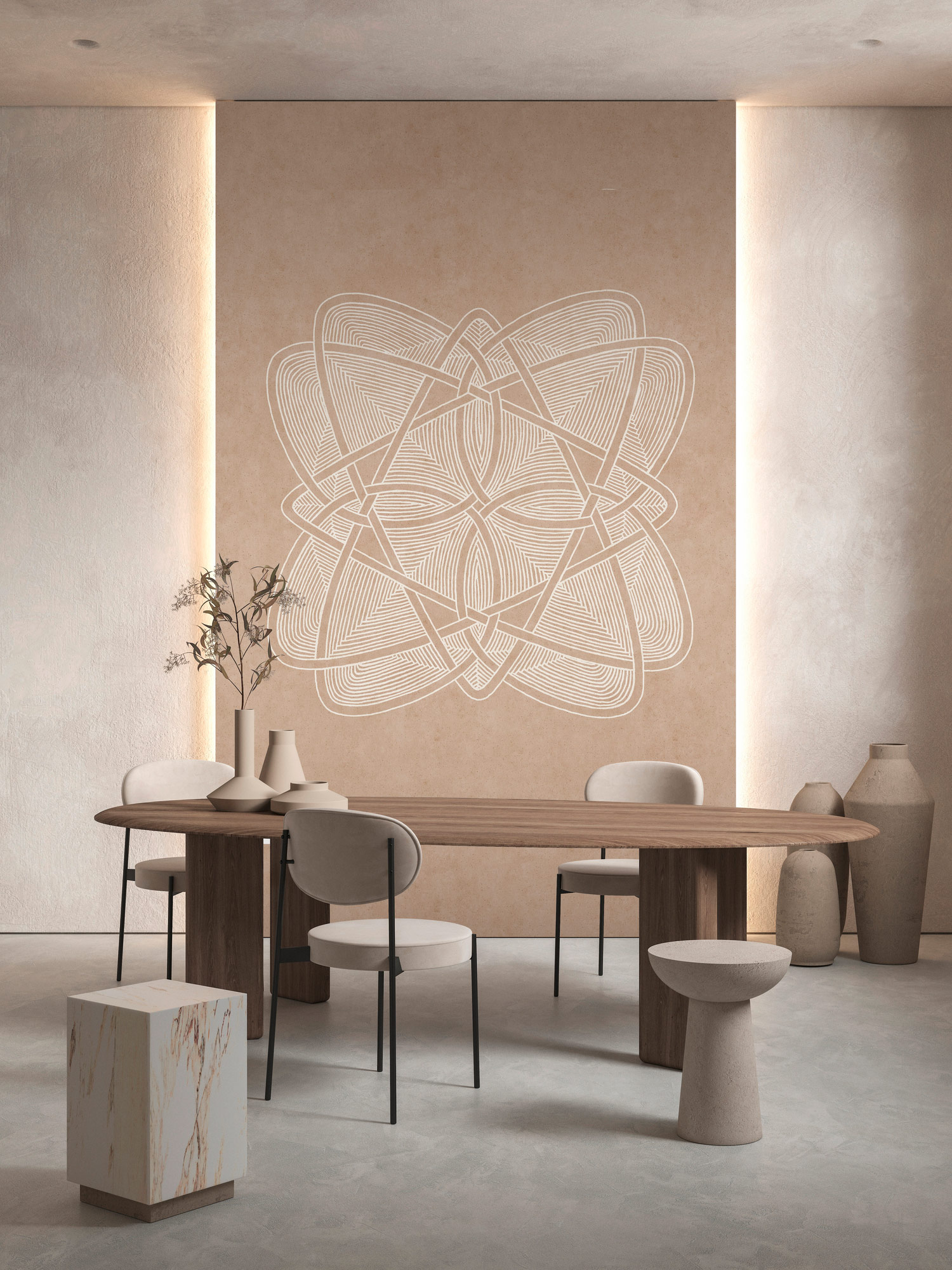 AS Fototapete Walls by Patel 5 Blüte Braun DD134495