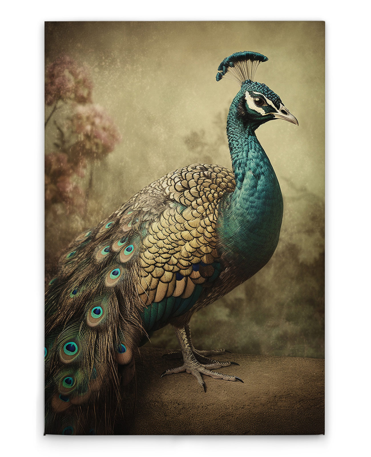 AS Leinwandbild Peacock Vintage DD133349