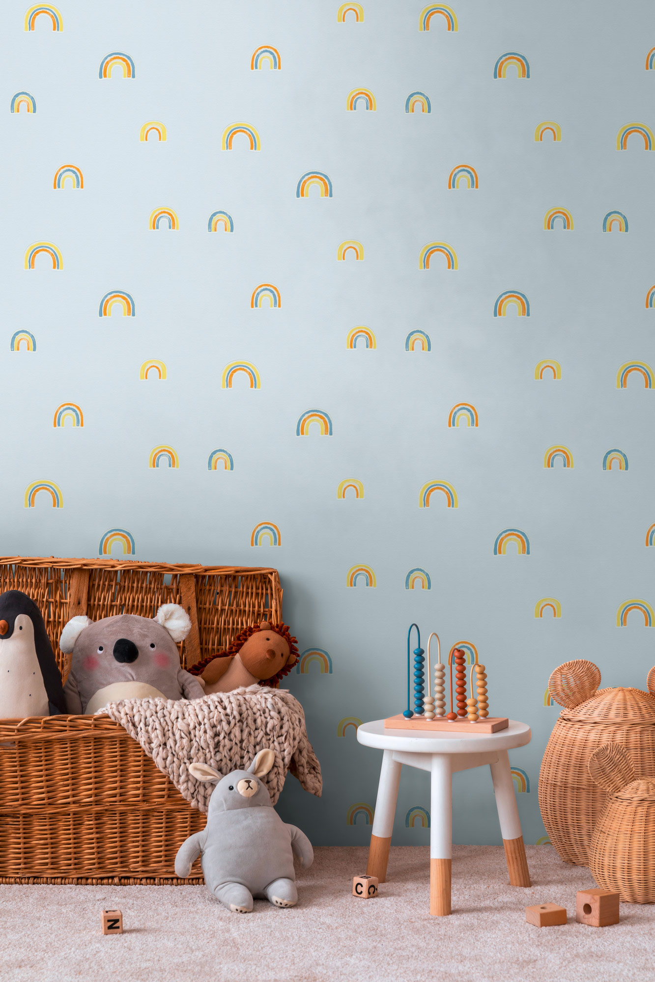 AS Vliestapete Kids Studio Kinderzimmertapete Blau 792592