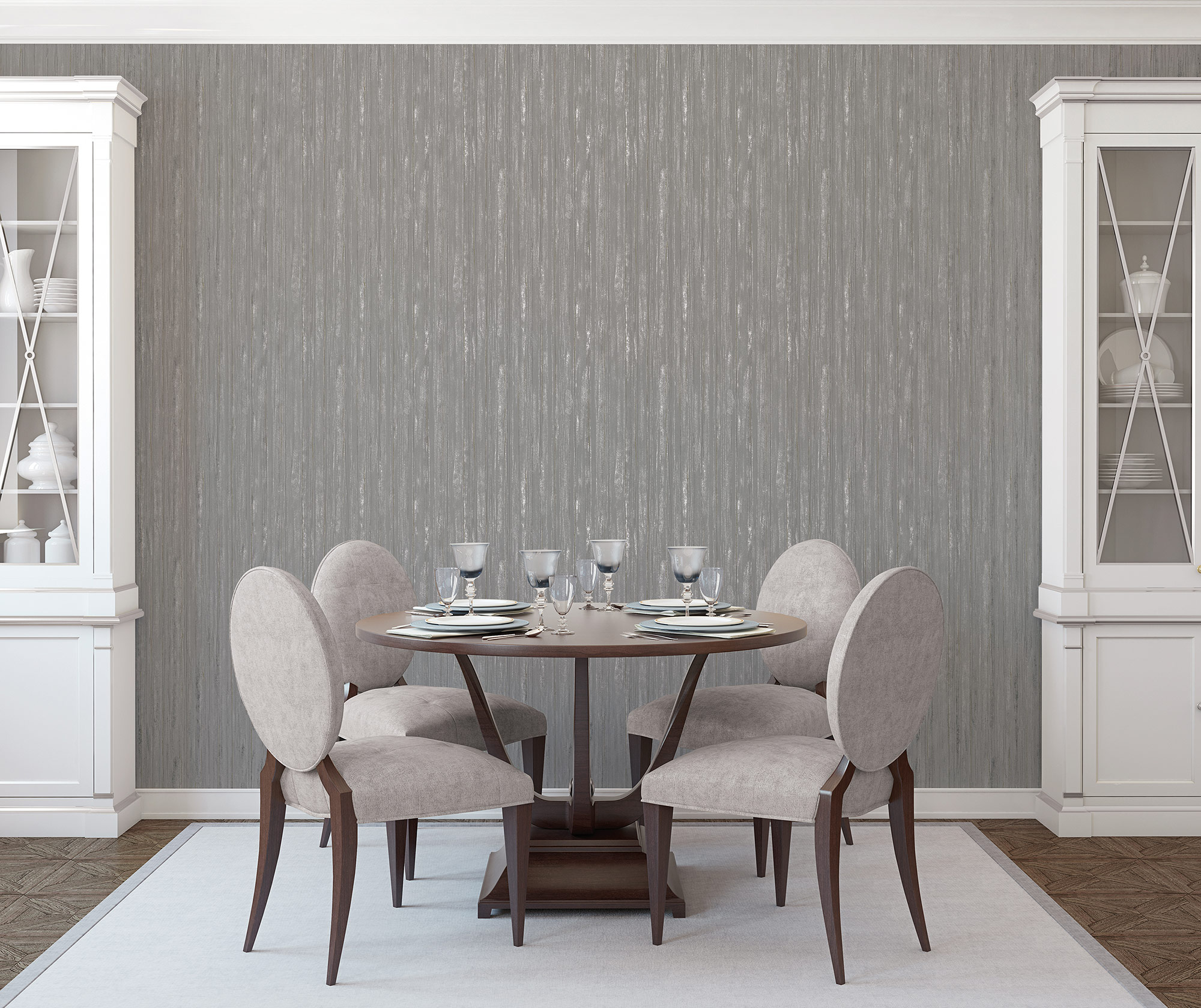 Essener Vliestapete Special FX 2 Silbergrau G67708