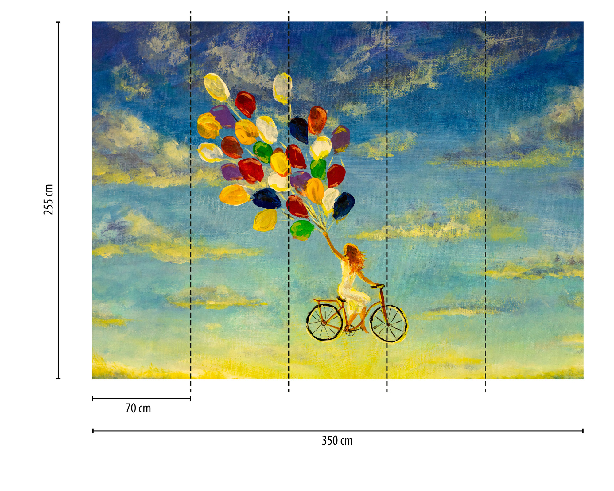 AS Fototapete Designwalls 2 Wolken Aquarelle DD123816