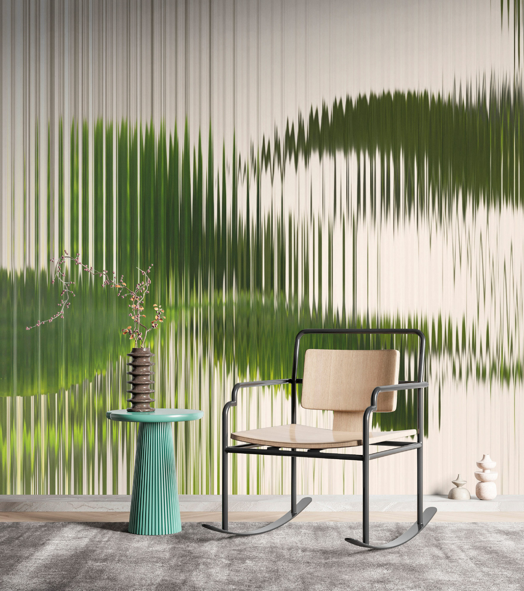 AS Fototapete Walls by Patel 5 Blätter Grün DD134969