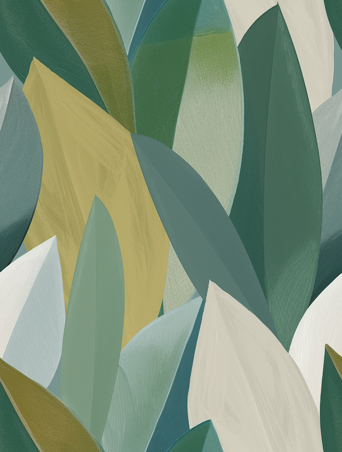 Decoprint Fototapete Serenity Blätter SYD27596 Decoprint Fototapete Serenity Blätter SYD27596