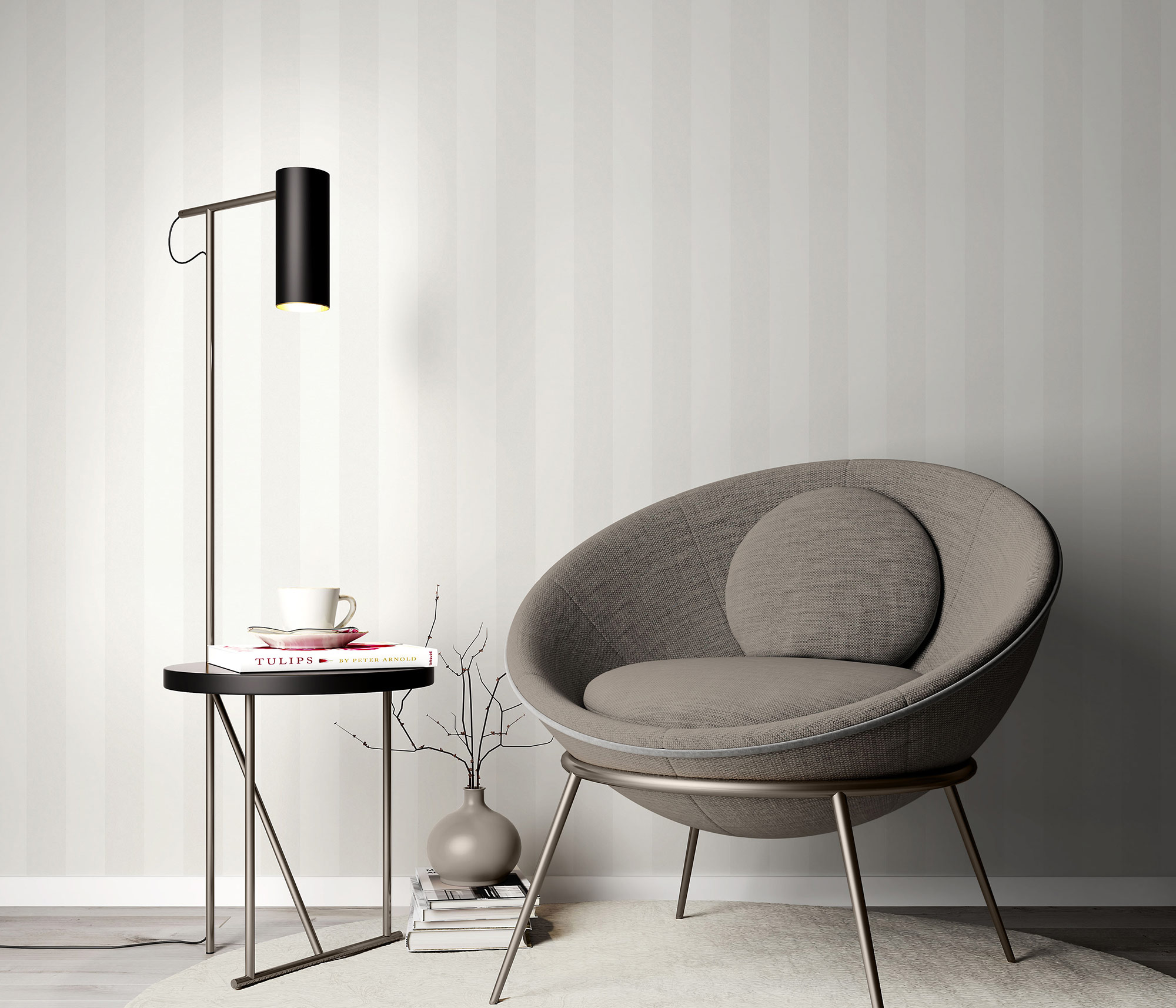 Erismann Vliestapete Melissa 4Earth weiß 1036101