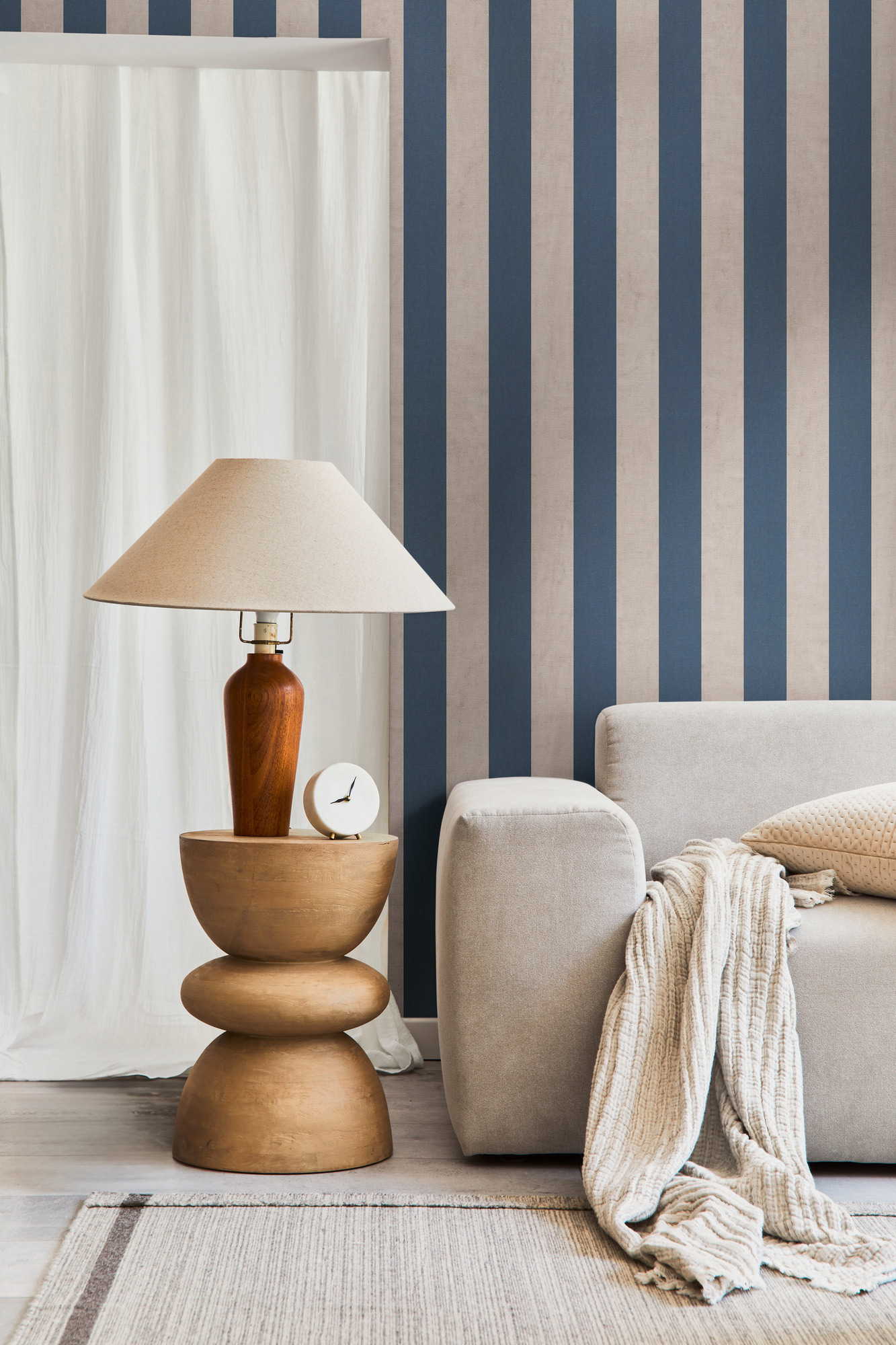 AS Vliestapete Anna d'Andrea Streifentapete Blau 782265 AS Vliestapete Anna d'Andrea Streifentapete Blau 782265