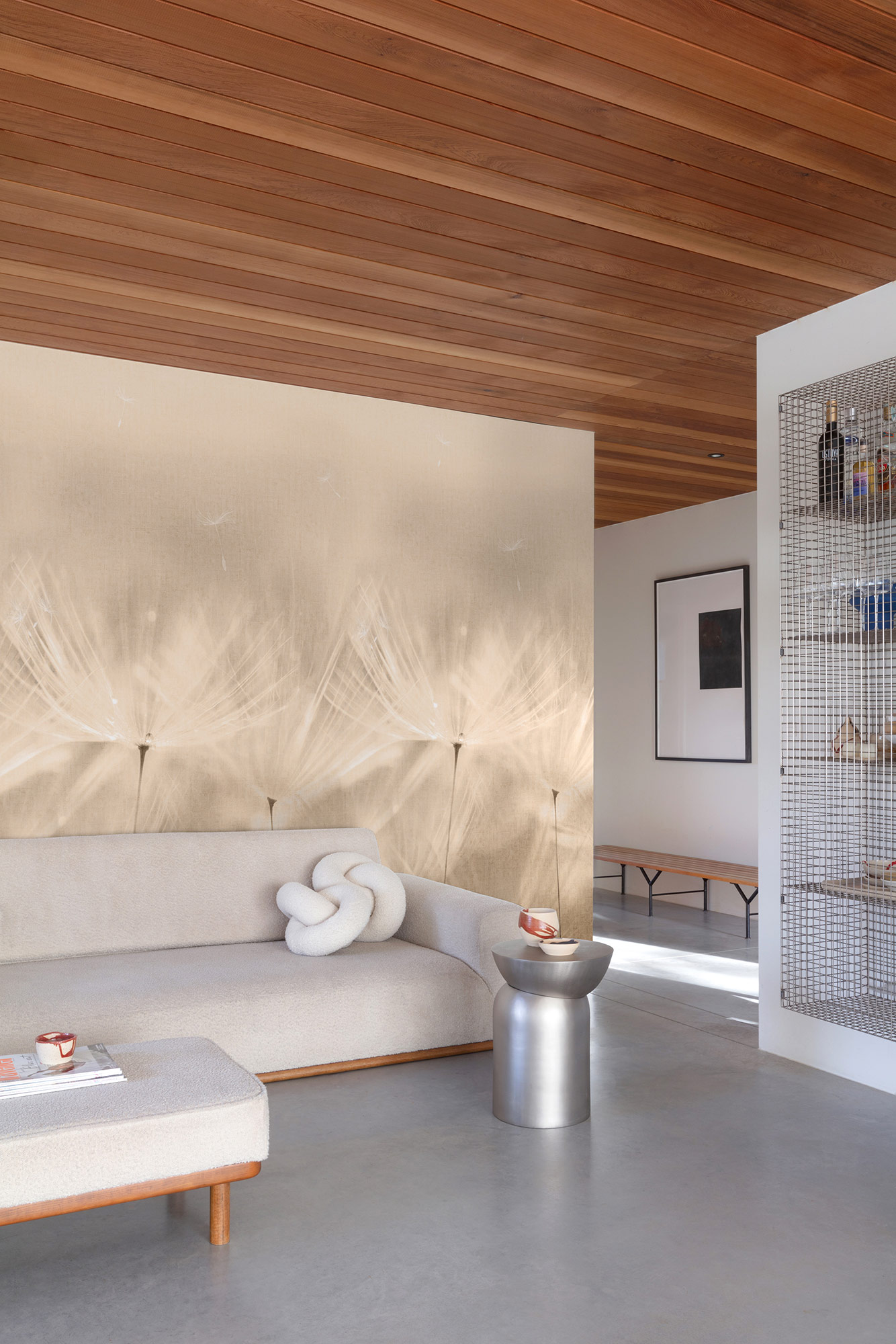 Grandeco Wandbild Eine Rolle ein Motiv 2 Pusteblume 203801