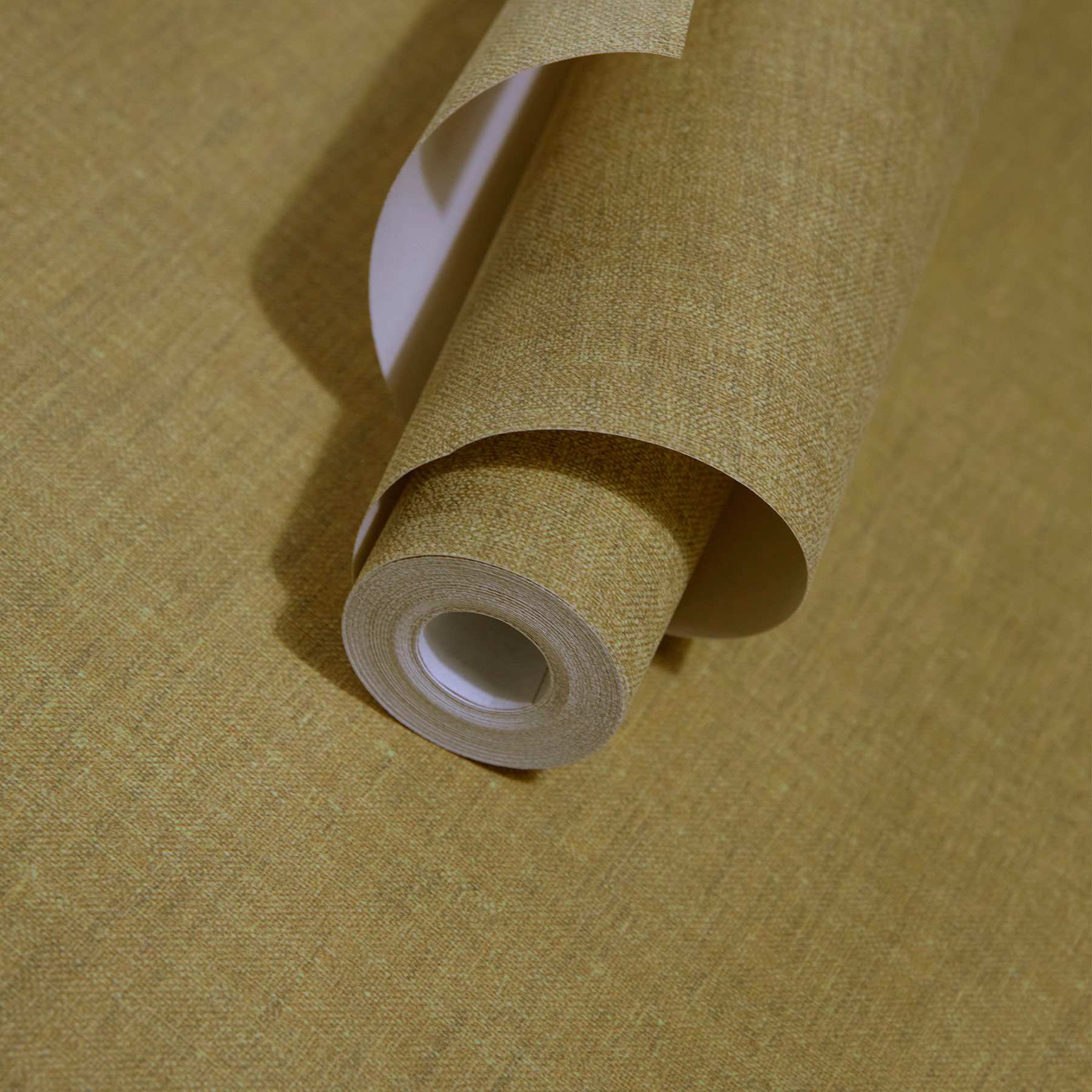 Hohenberger Vliestapete Tesoro Collage Uni Giallo 65603