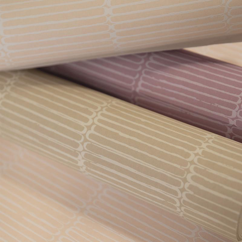 Hohenberger Vliestapete Chalk Beams in Order Apricot 65495