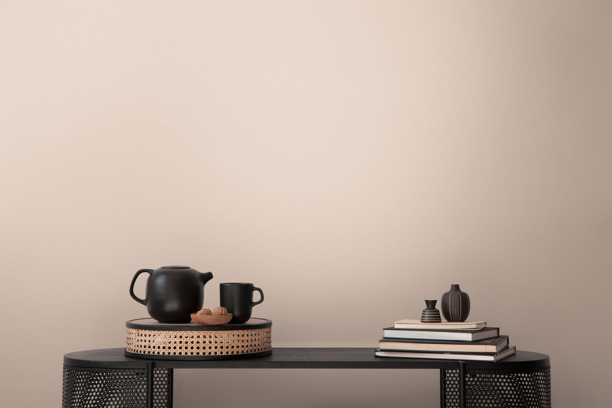 AS Vliestapete French Affair Einfarbig Beige 395757