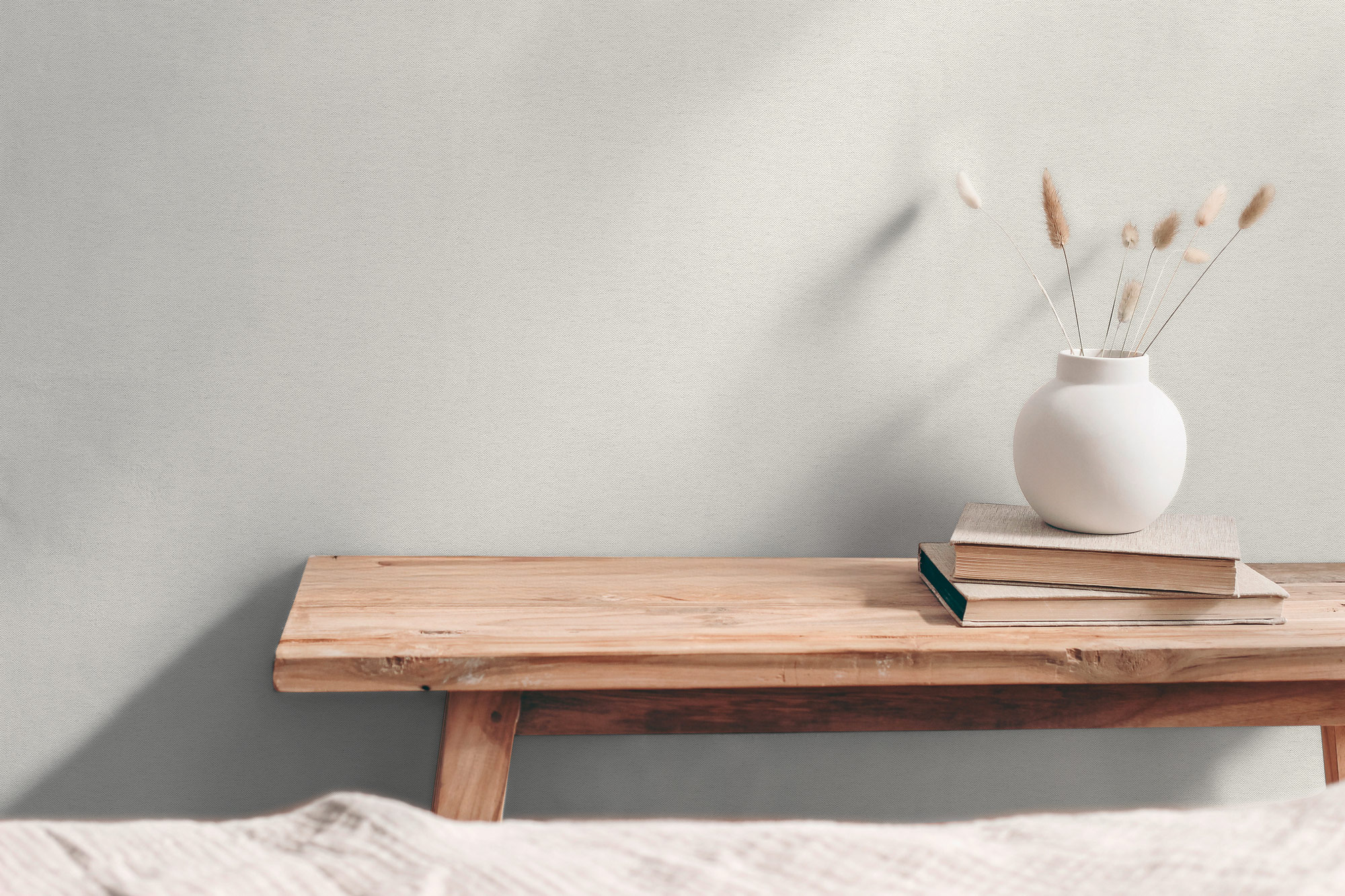 AS Vliestapete Hygge 3 Uni Grau 790981