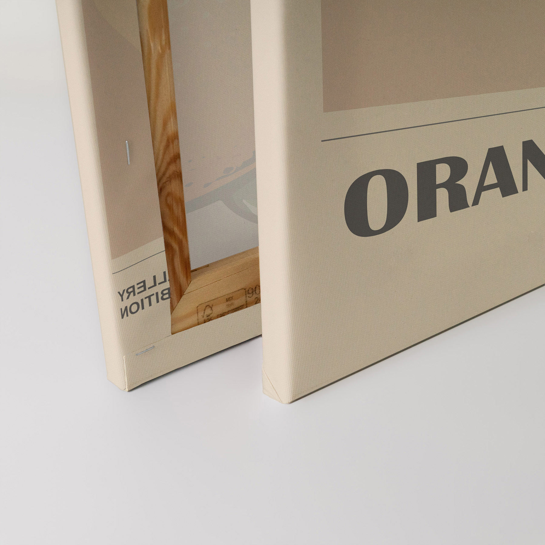 AS Leinwandbild Orange DD132870