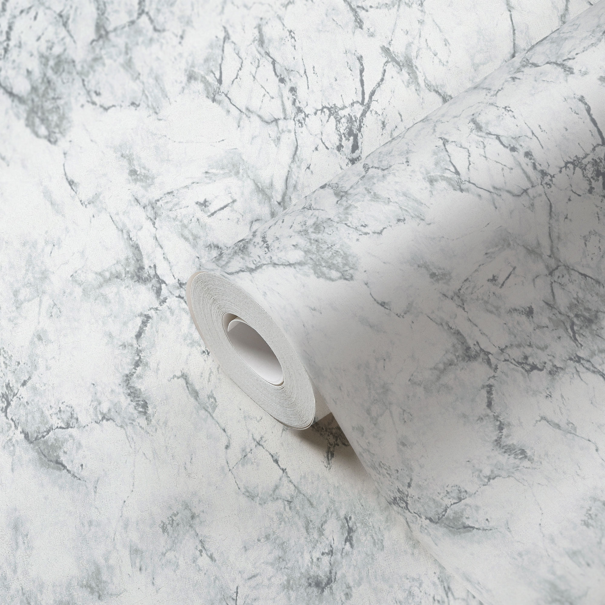 AS Vliestapete Elements 2 Marmortapete Weiß 361572