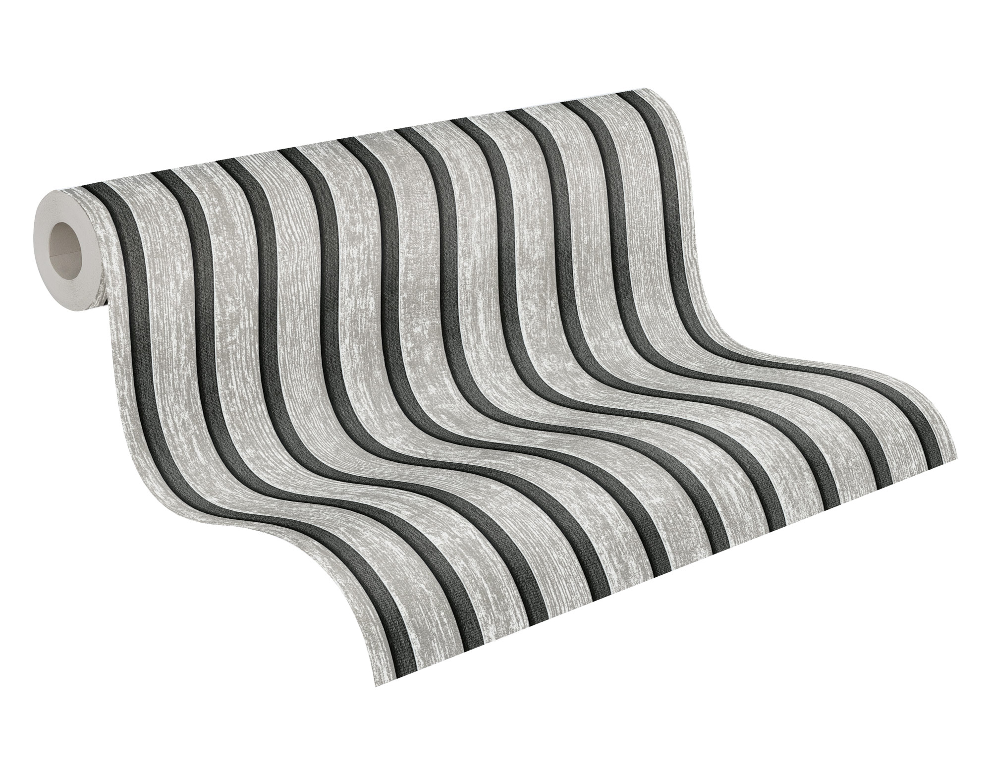 AS Vliestapete Holzpaneele Profi 2024 Hellgrau 790415