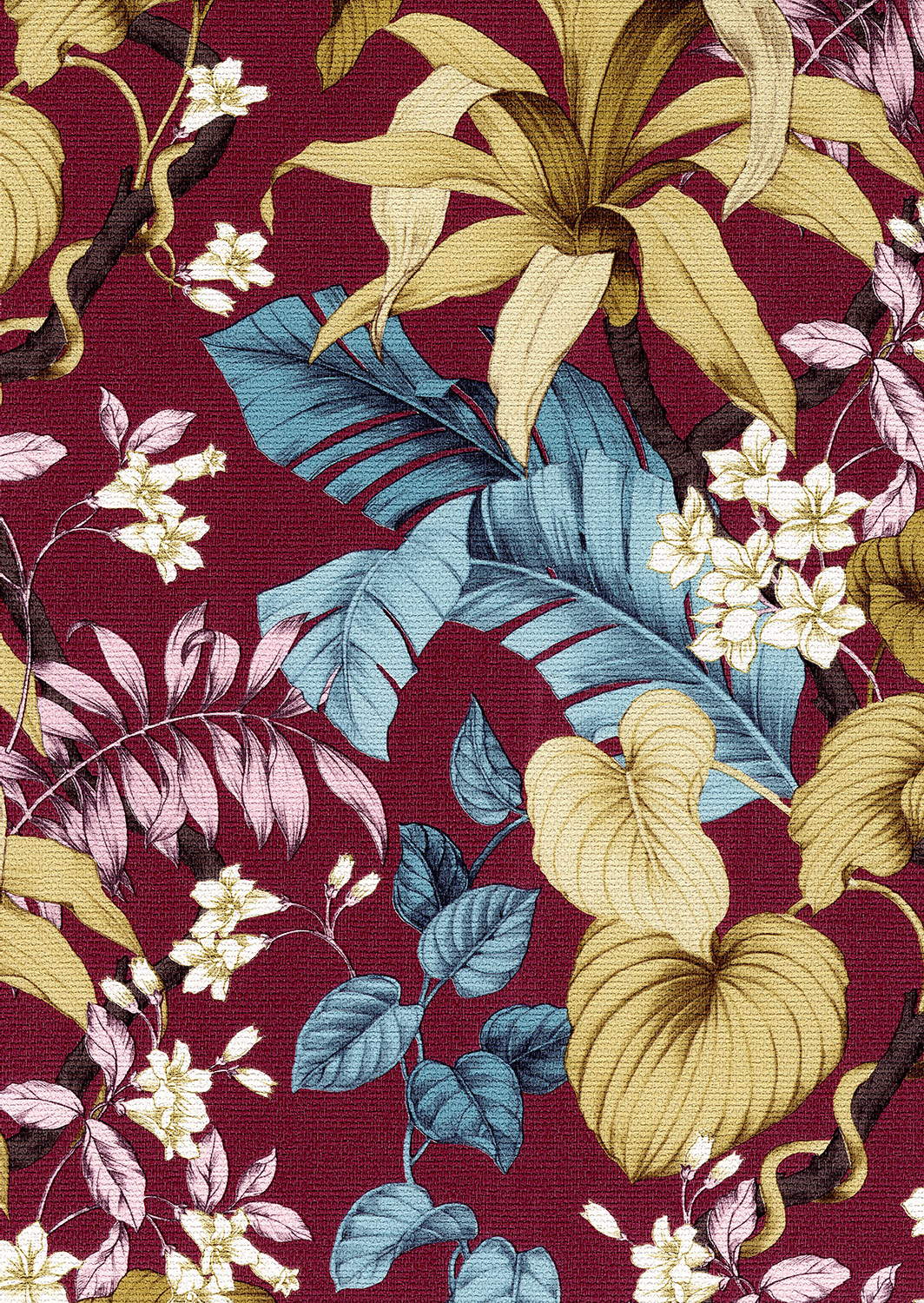 Thomas Vliestapete Claire Blätter Botanik 30041