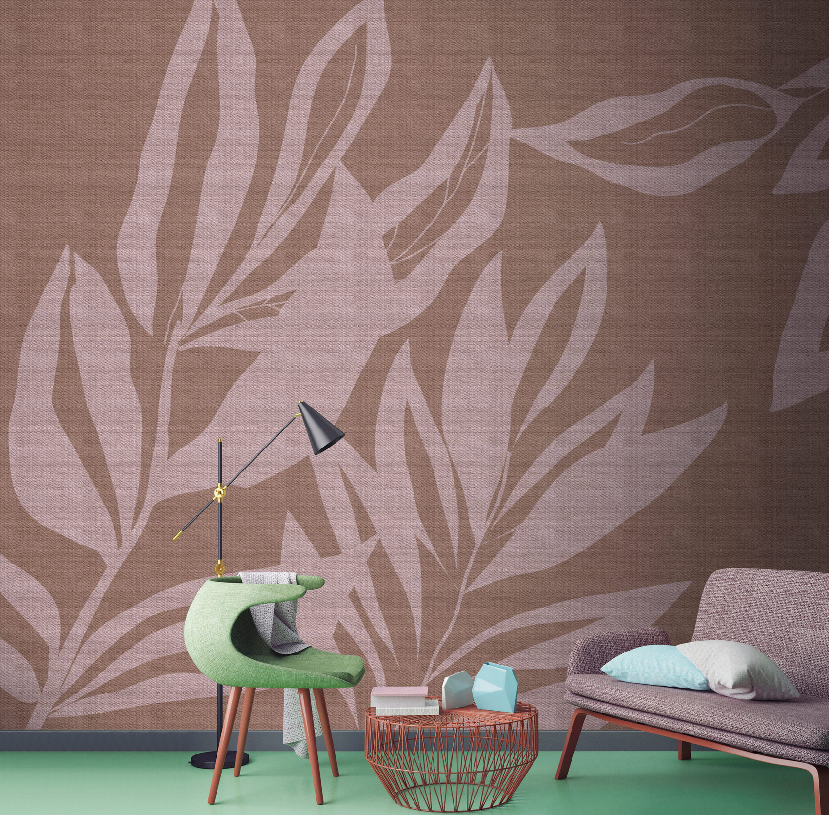 AS Fototapete Walls by Patel 5 Pflanzen Braun DD134171