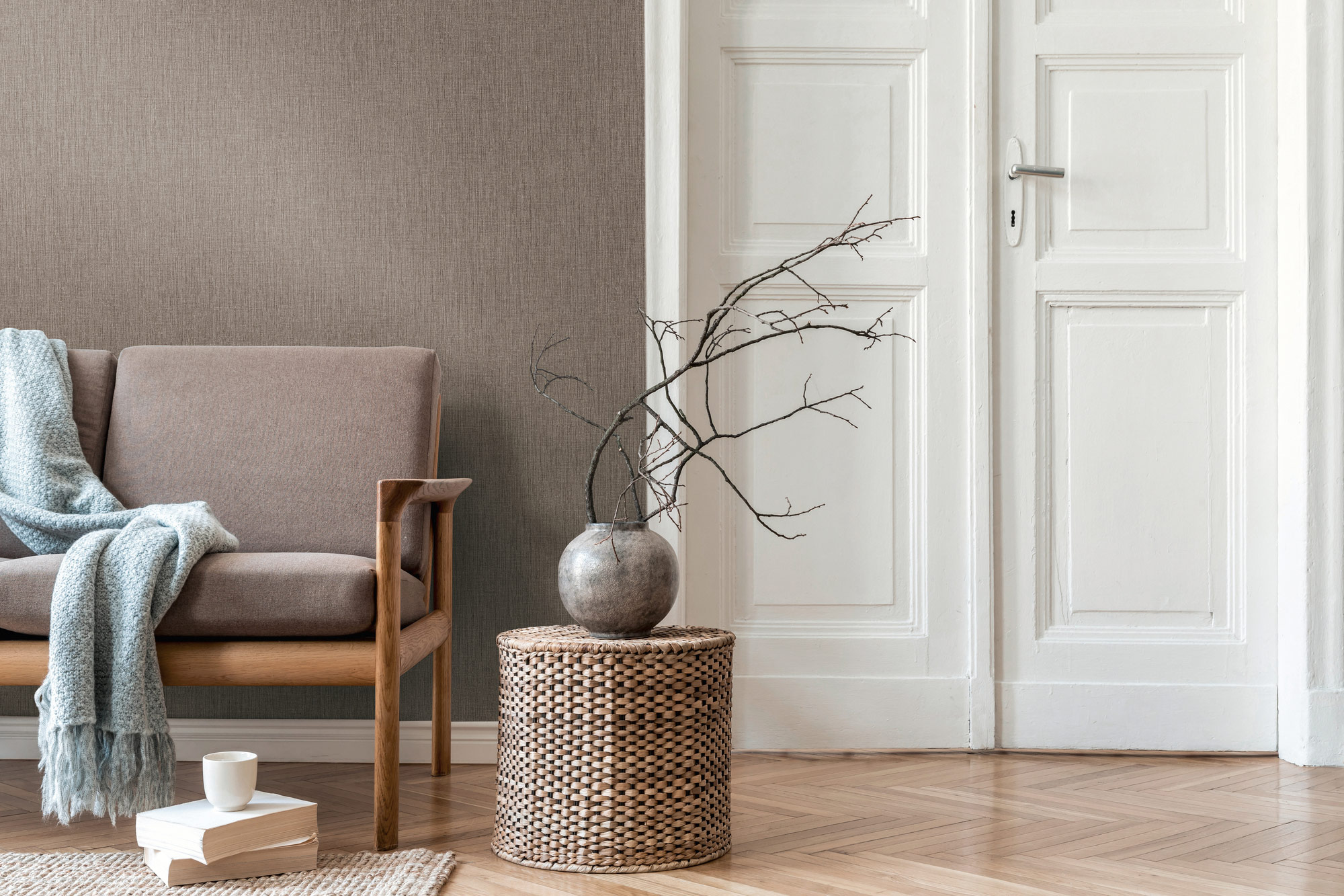 AS Vliestapete Daniel Hechter 7 Unis Braun 379527