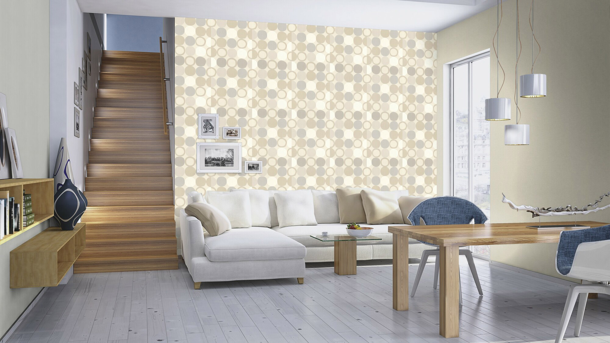 Rasch Vliestapete Tapetenwechsel 2 Uni 431926