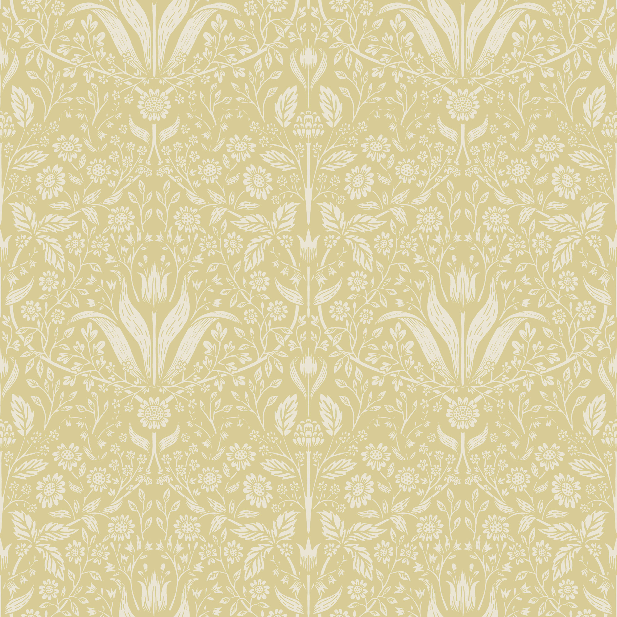 Rasch Textil Vliestapete Fagelsang Floral 034038