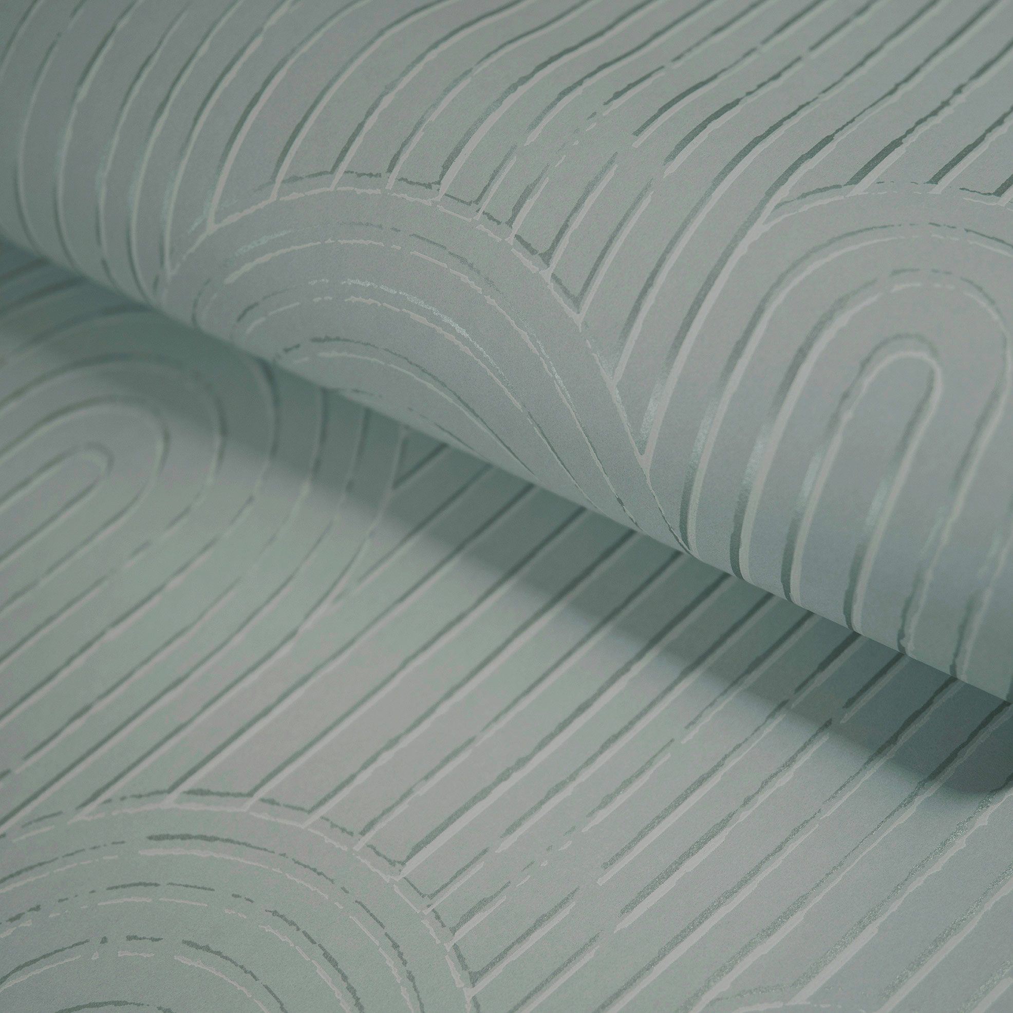 Hohenberger Vliestapete Chalk Colosseo Celadon 65526