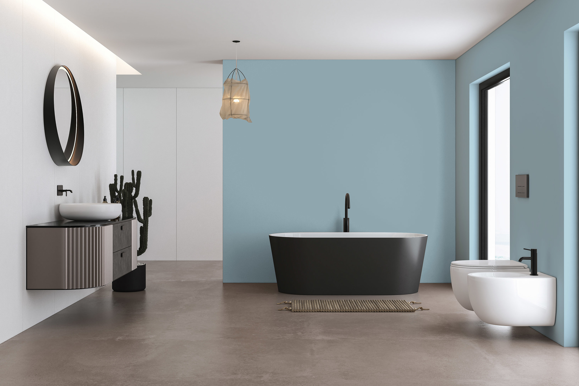 AS Premium Innenwandfarbe Puro c3001 ocean blue 1 L