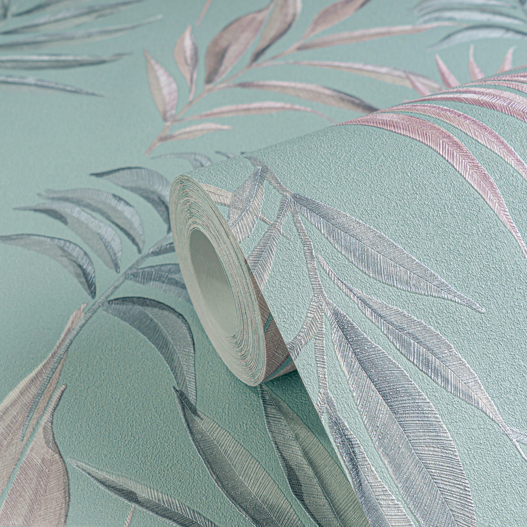 AS Vliestapete CosmoLiving Dschungel Blau 791082