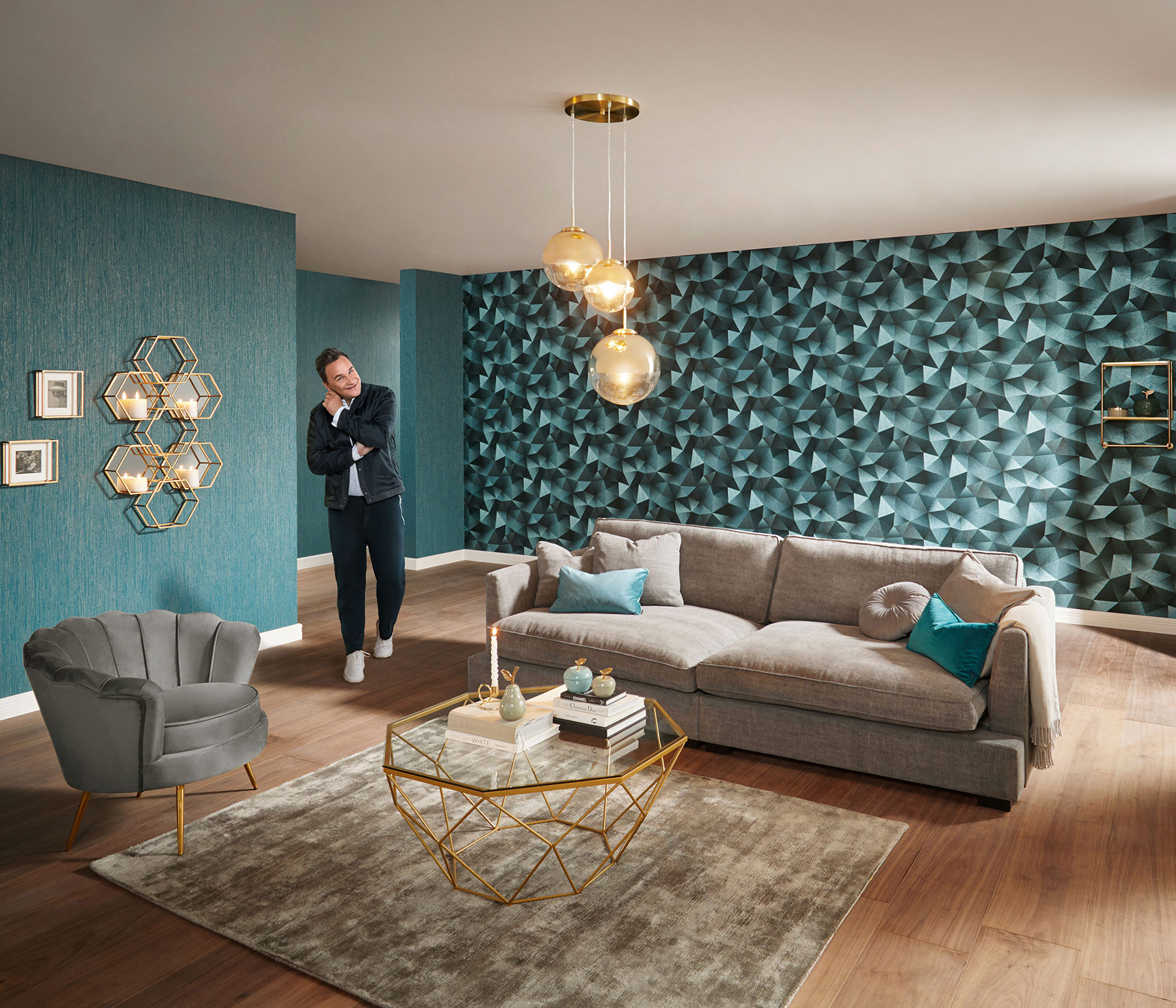 Erismann Vliestapete GMK Fashion for Walls 3 türkis 1021619