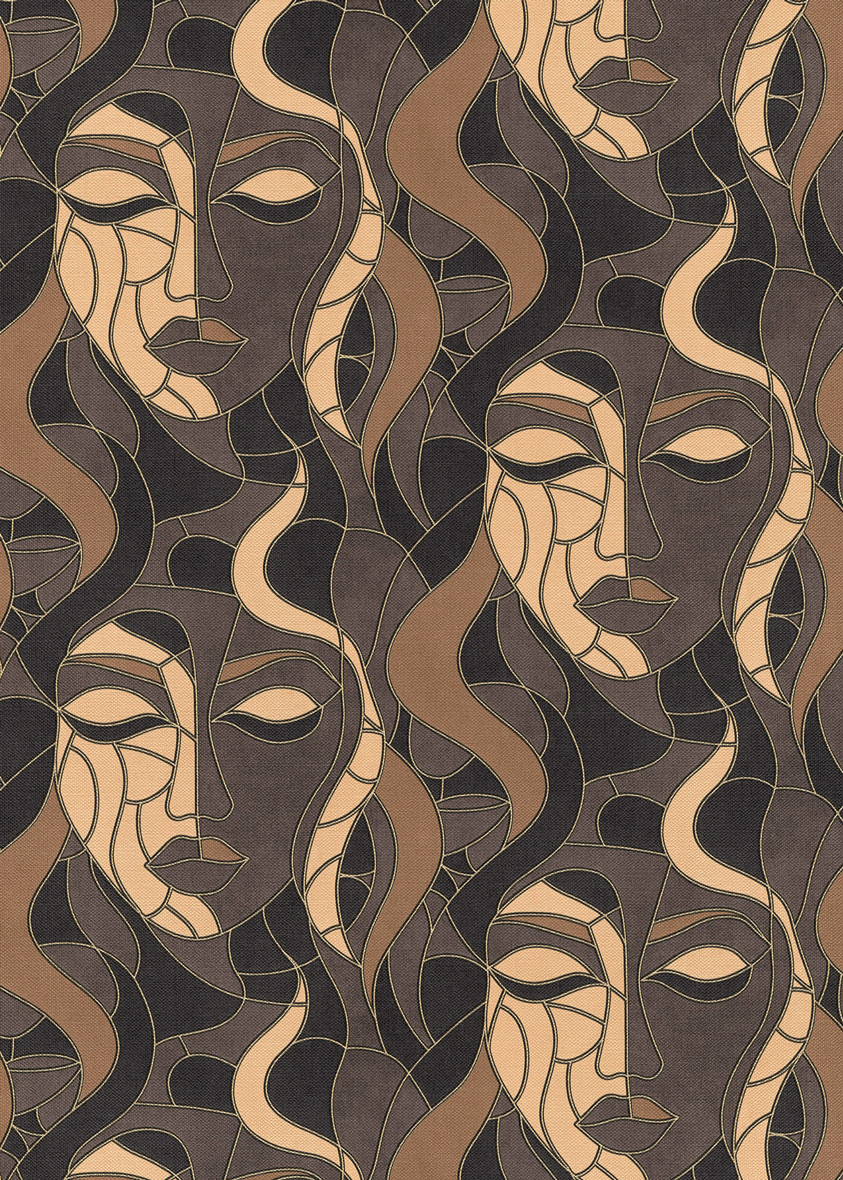 Erismann Vliestapete Elle 4 taupe 1045837