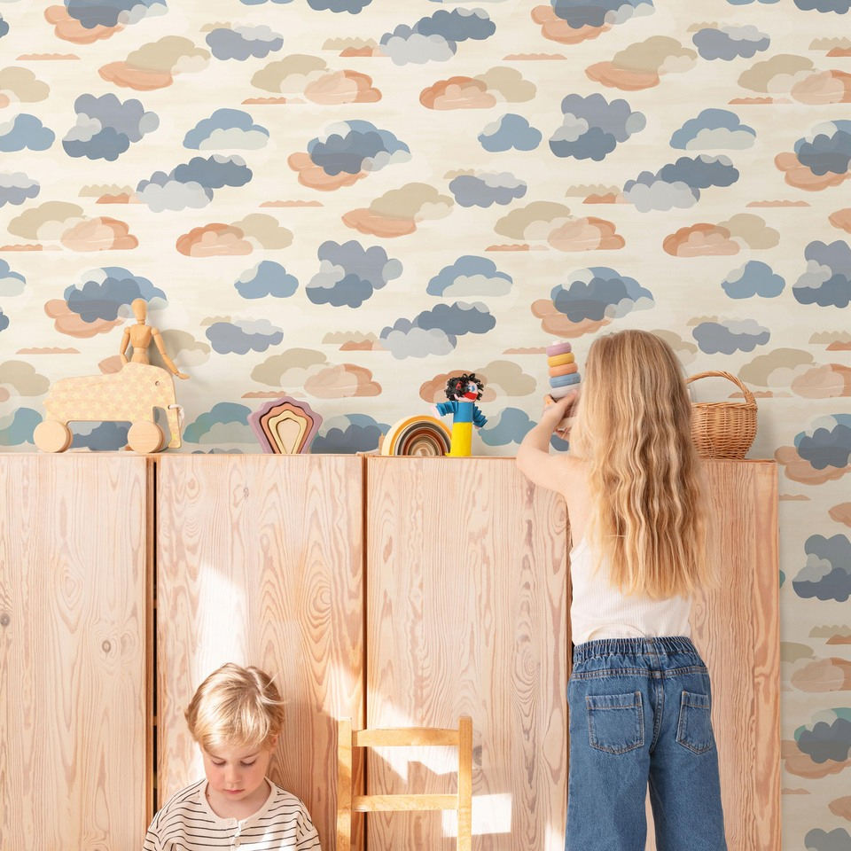 Grandeco Vliestapete Little Dreamers blau LD2015