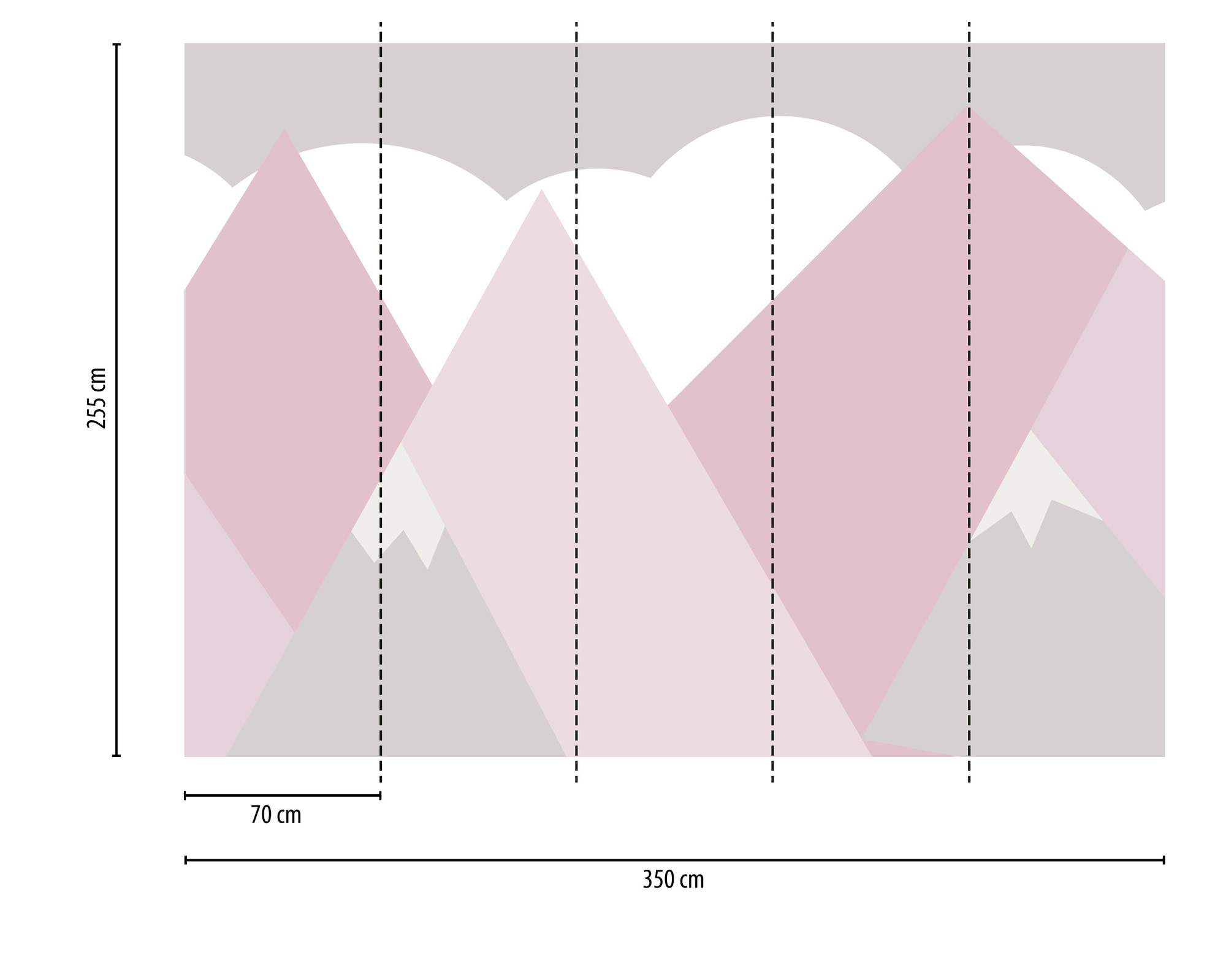 AS Fototapete Designwalls 2 Berge Kinderzimmer DD123604