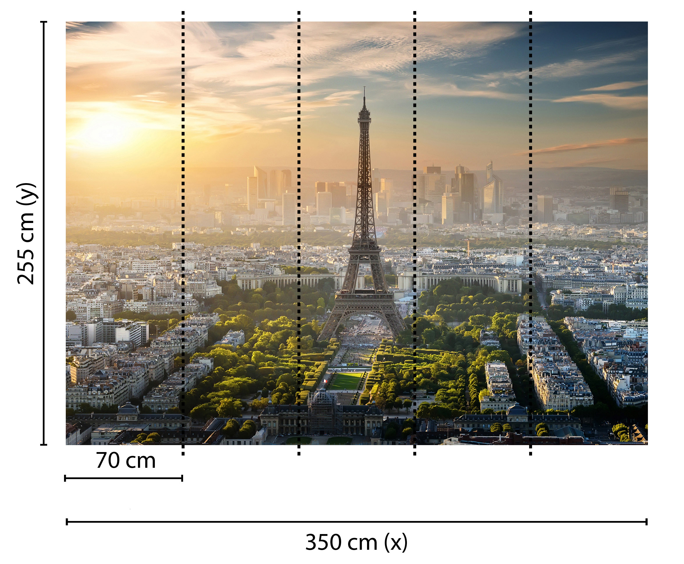 AS Fototapete Designwalls EiffelTower DD118684