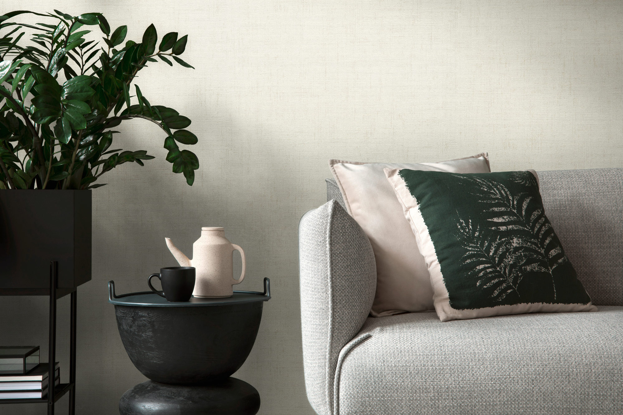 AS Vliestapete History of Art 2 Struktur Beige 322622