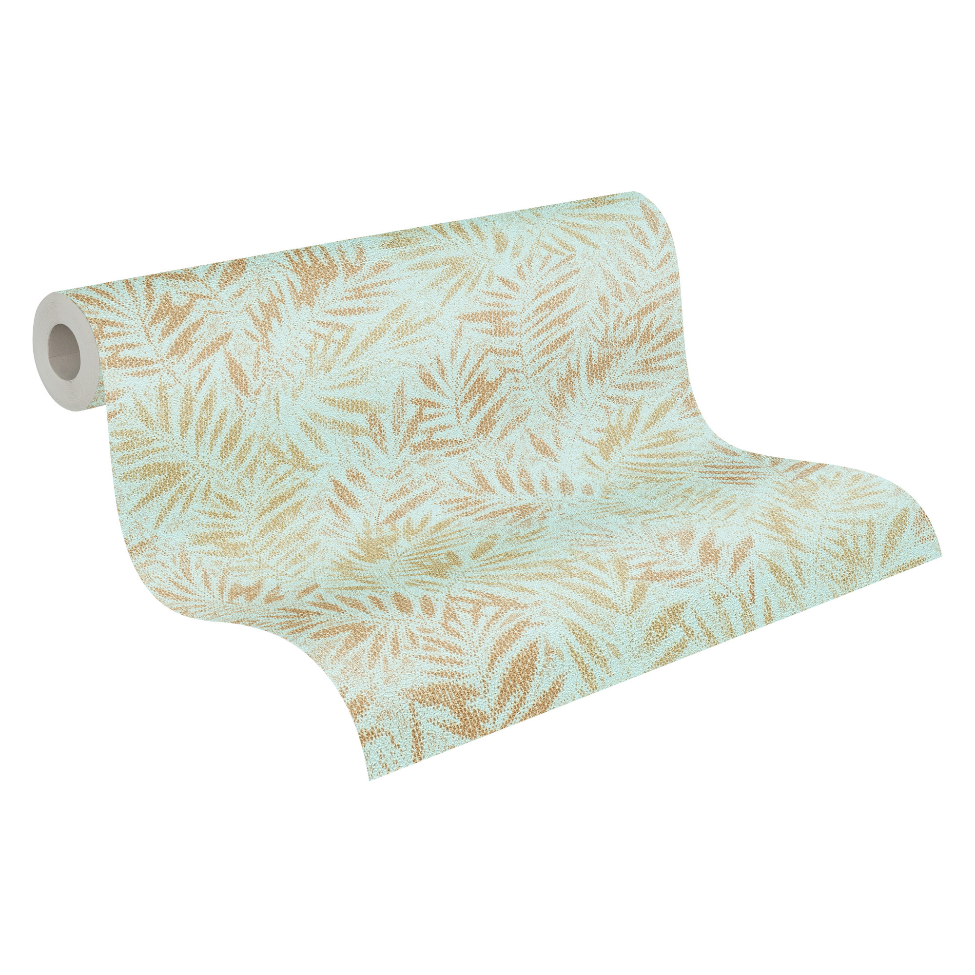 AS Vliestapete MS Travel Styles Metallic Türkis 391204