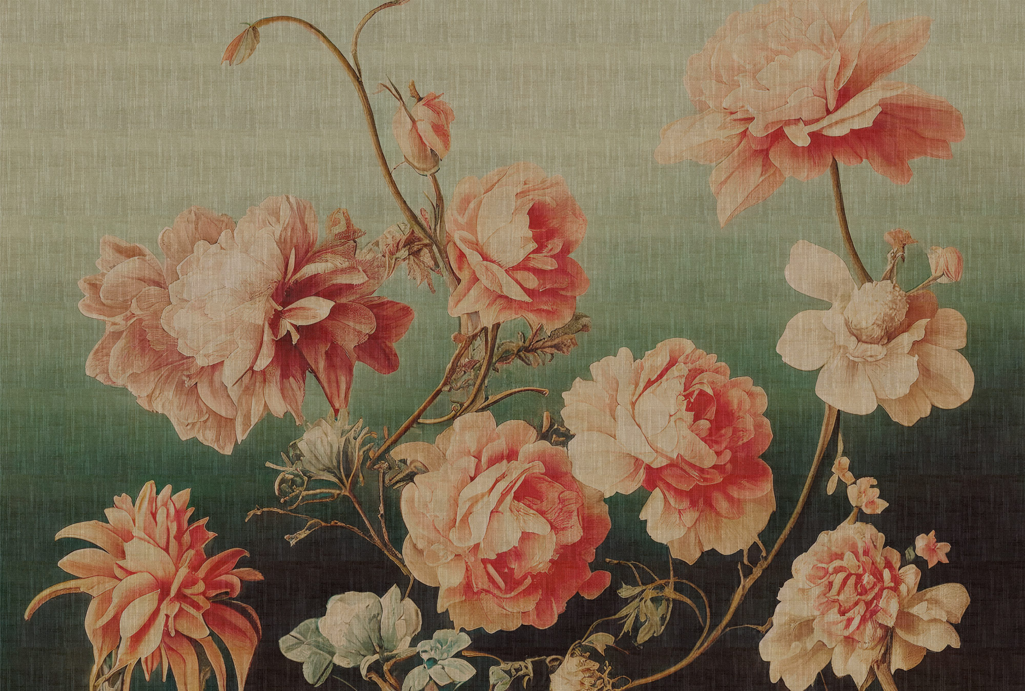 AS Fototapete Walls by Patel 5 Blumen Grün DD134585