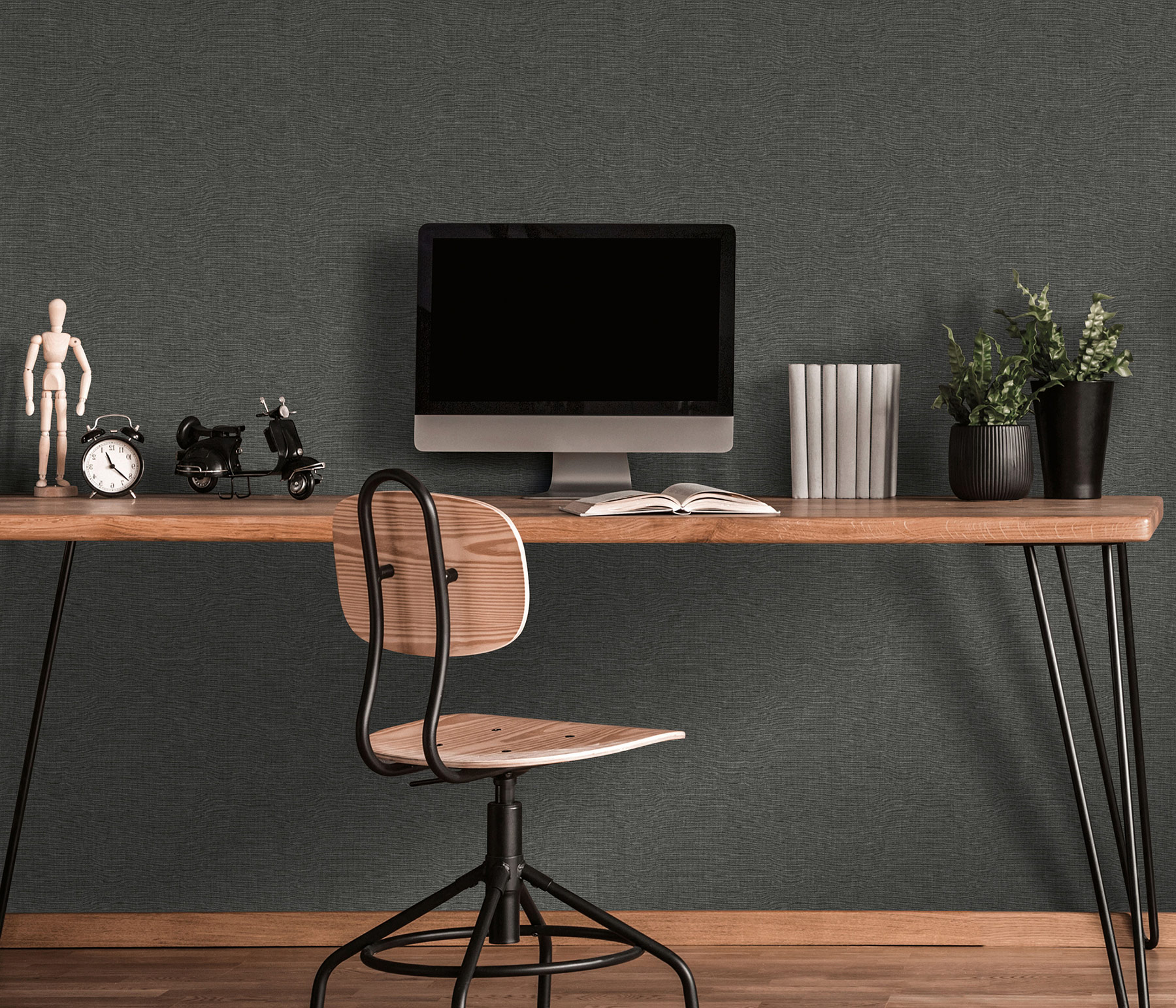 Erismann Vliestapete Secret Garden Unitapete 1051047