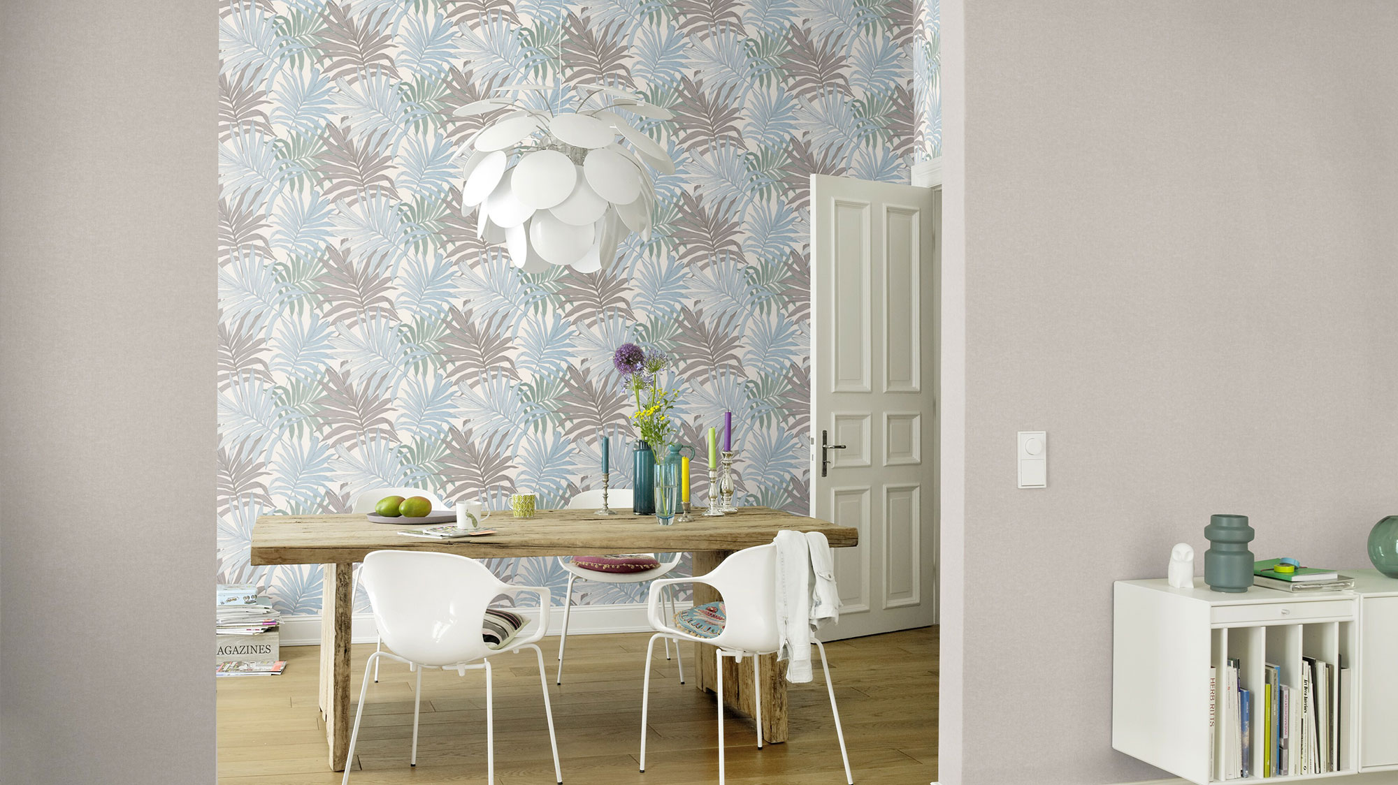 Rasch Vliestapete Bambino XIX Palmenwedel 252644