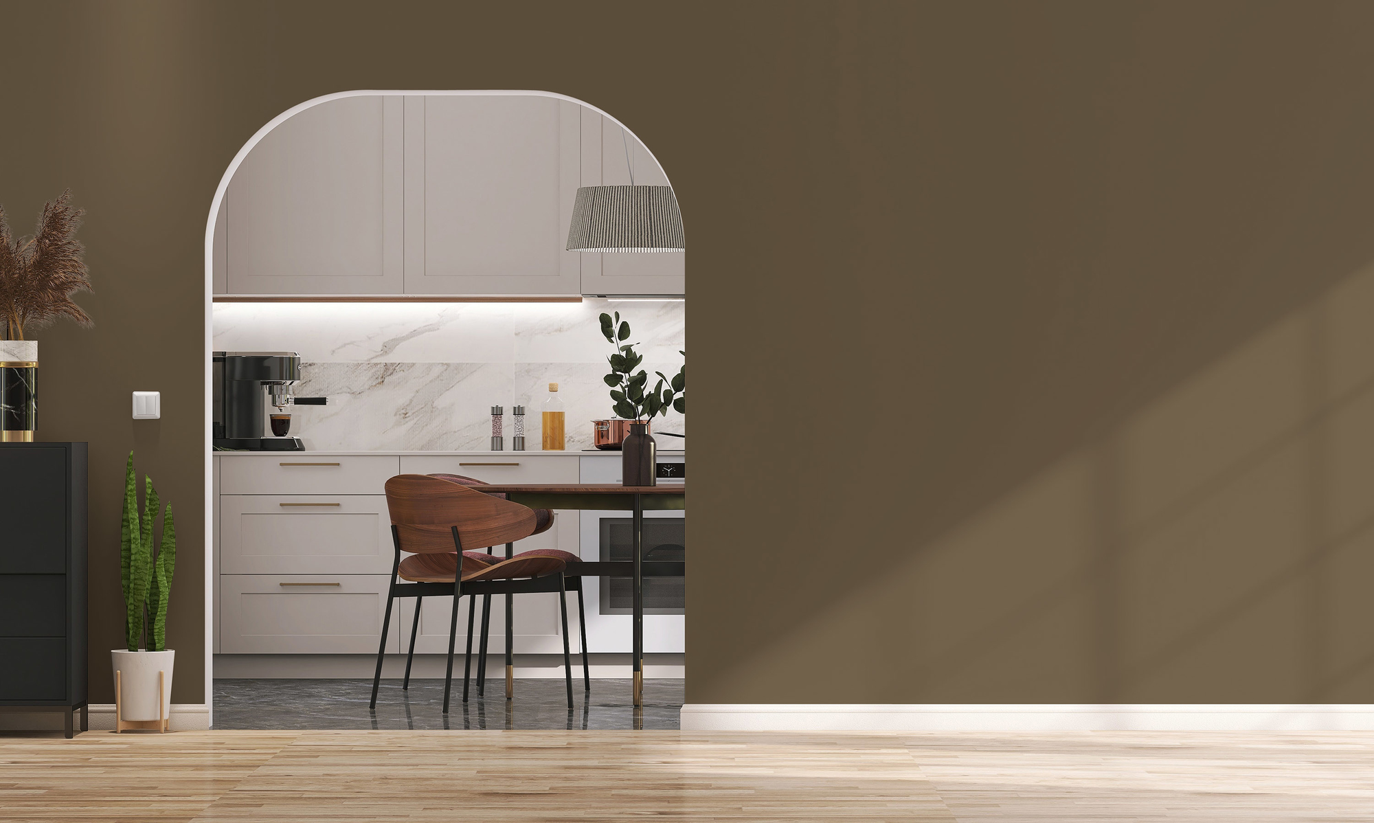 AS Premium Innenwandfarbe Puro c7013 mellow brown 1 L