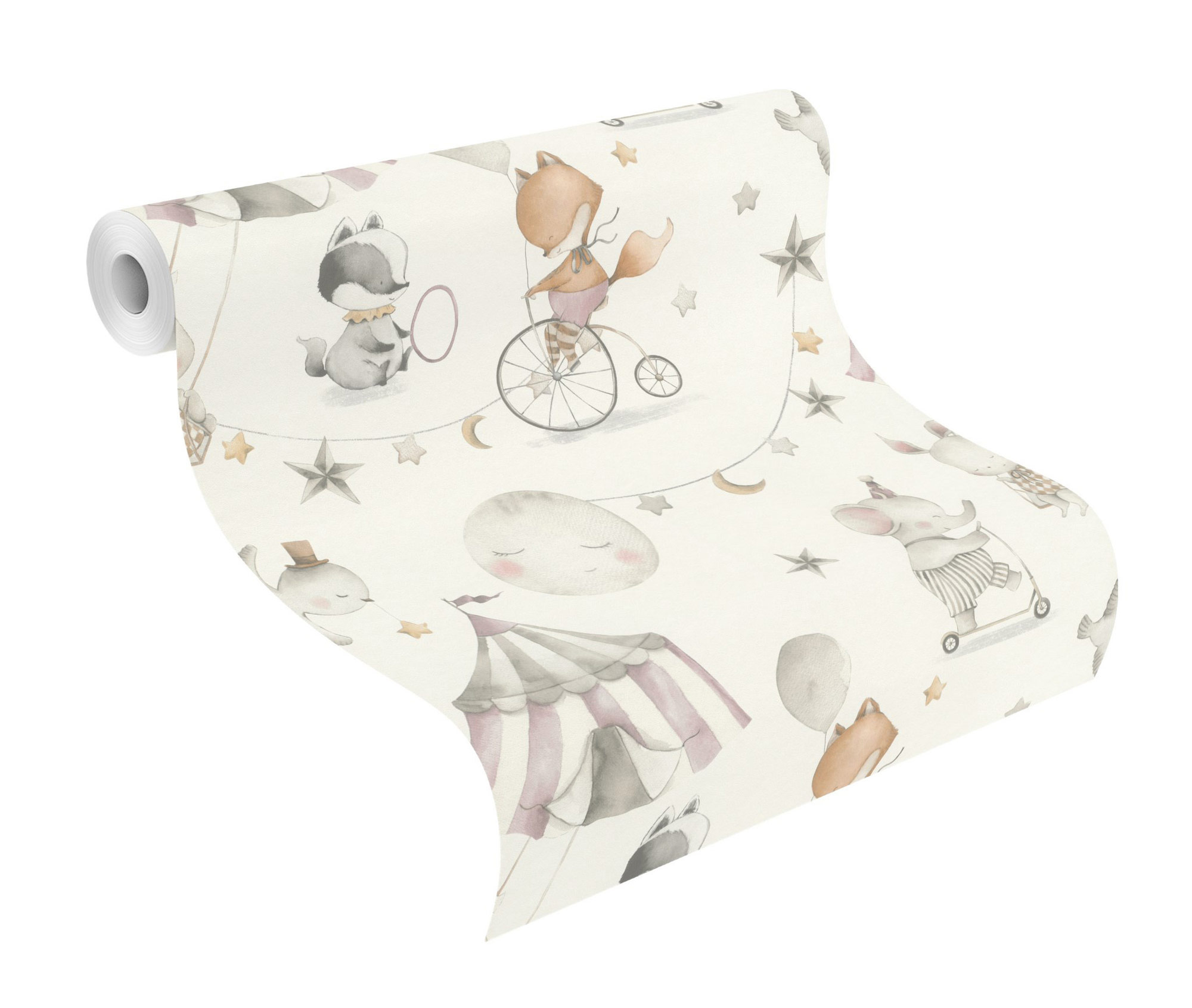 Rasch Vliestapete Kids Word 2 Pink 301922