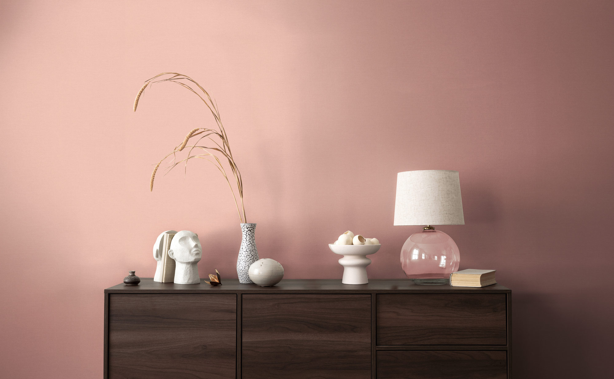 AS Vliestapete PintWalls II Unitapete Rosa 389042