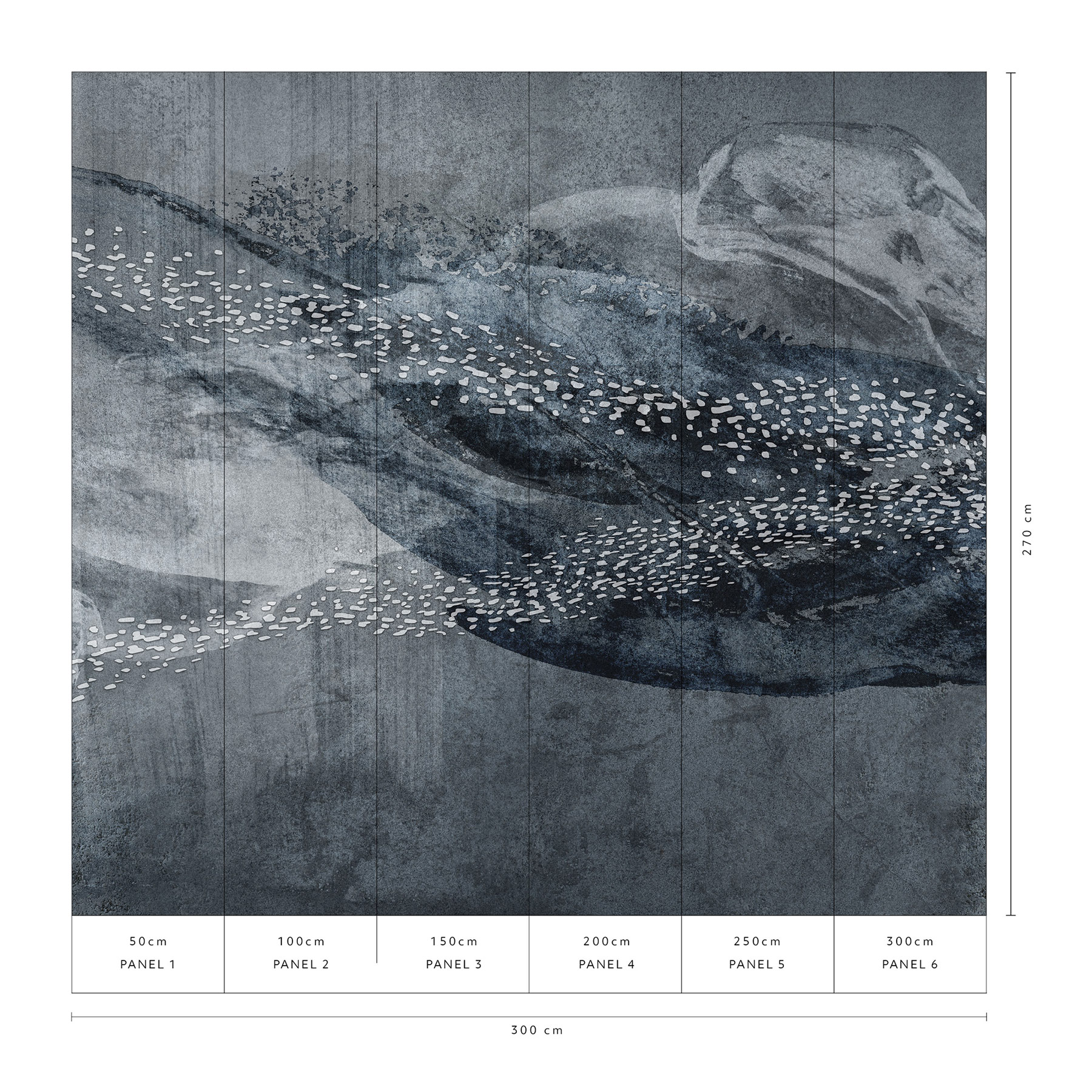 Erismann Fototapete GMK Art Edition Deep Sea silber 223725