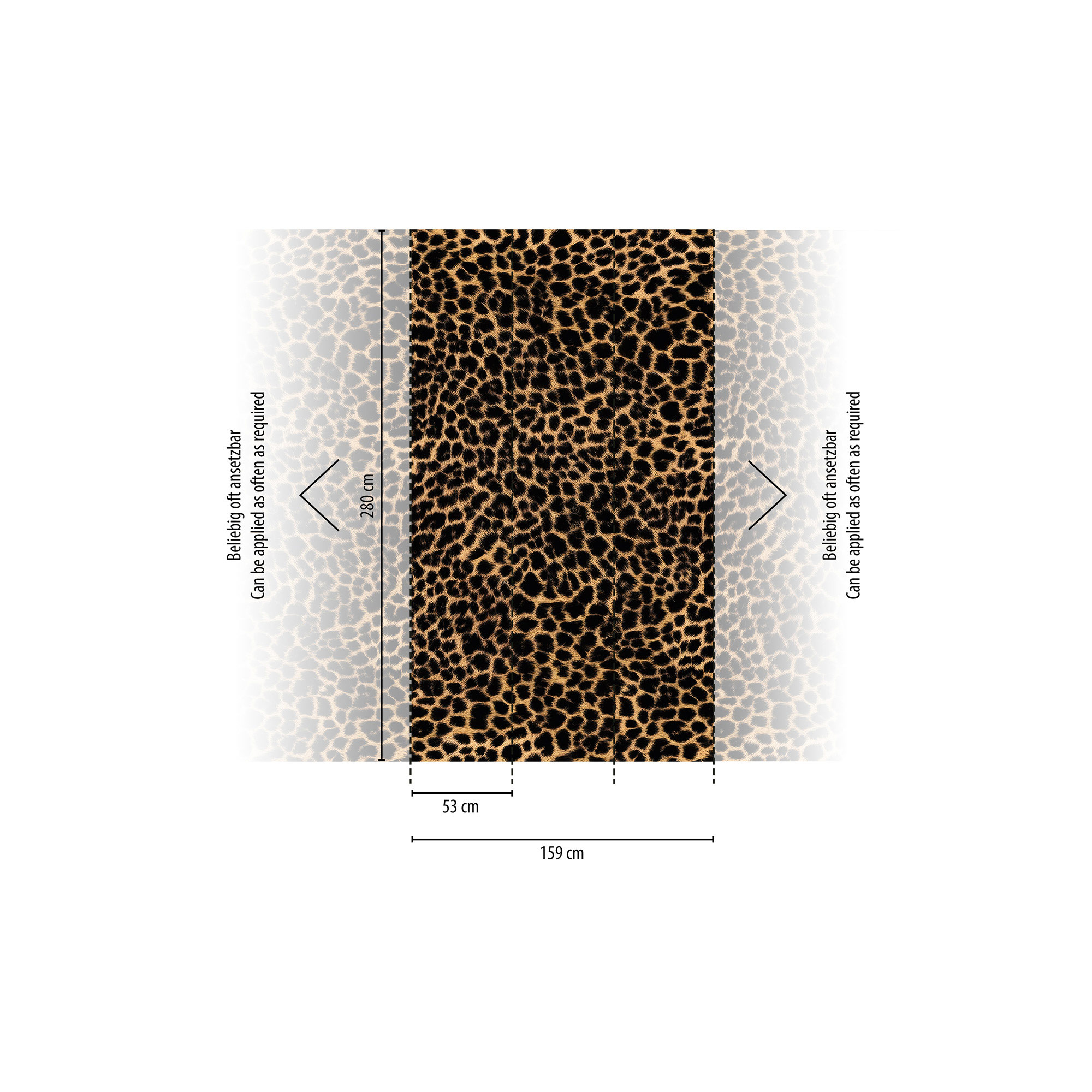 AS Fototapete The Wall 4 Natur Beige 792461