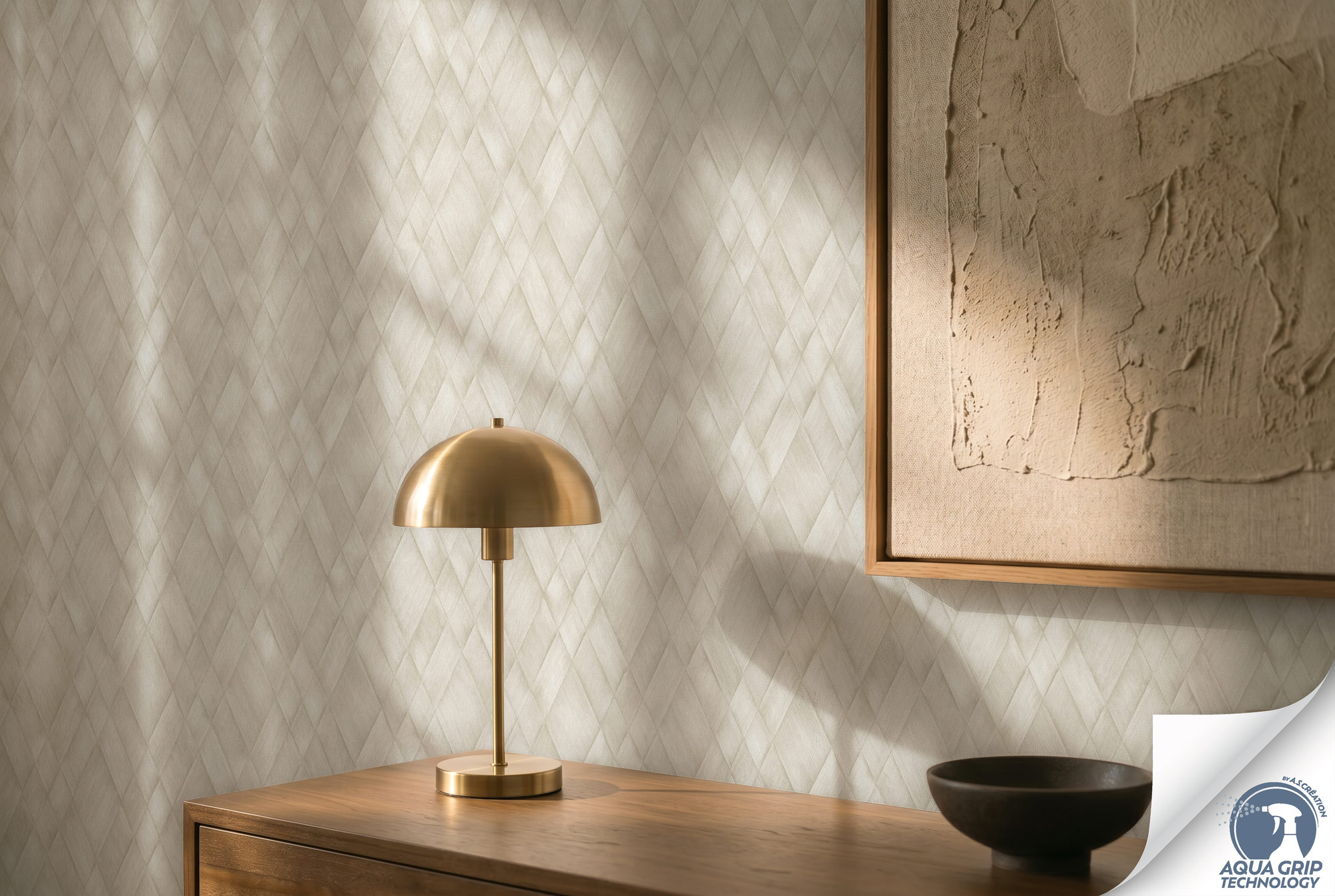 AS Vliestapete Cosiness Designdrop 2 3D-Optik Grau 793132