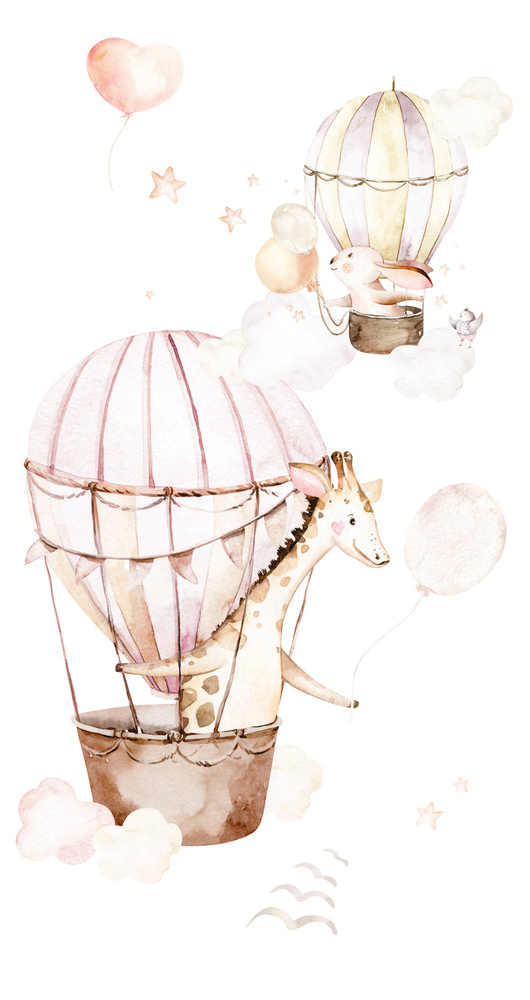 Rasch Fototapete Kids World Giraffe Tiere 364965