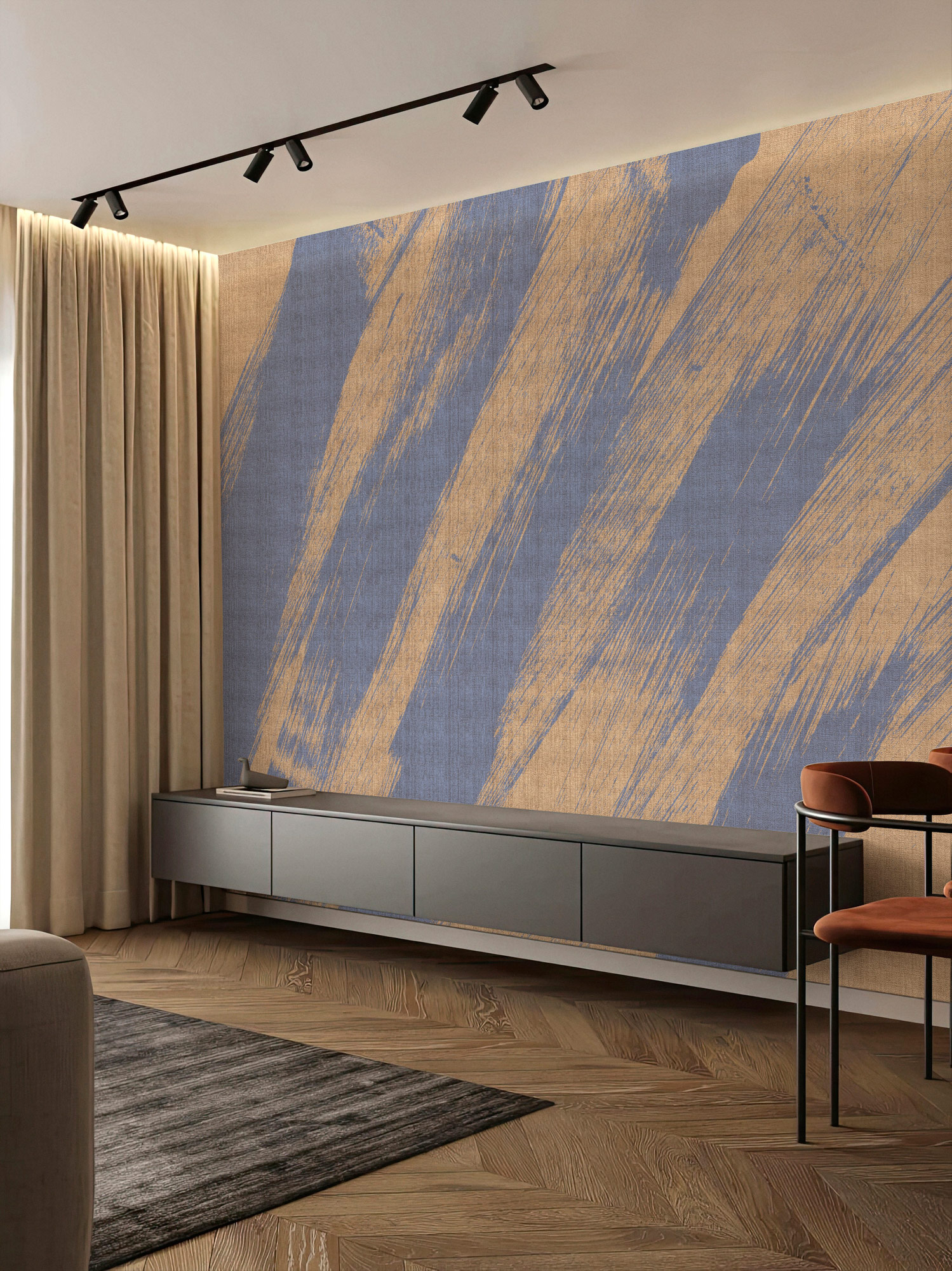 AS Fototapete Walls by Patel 5 Kunst Lila DD134183