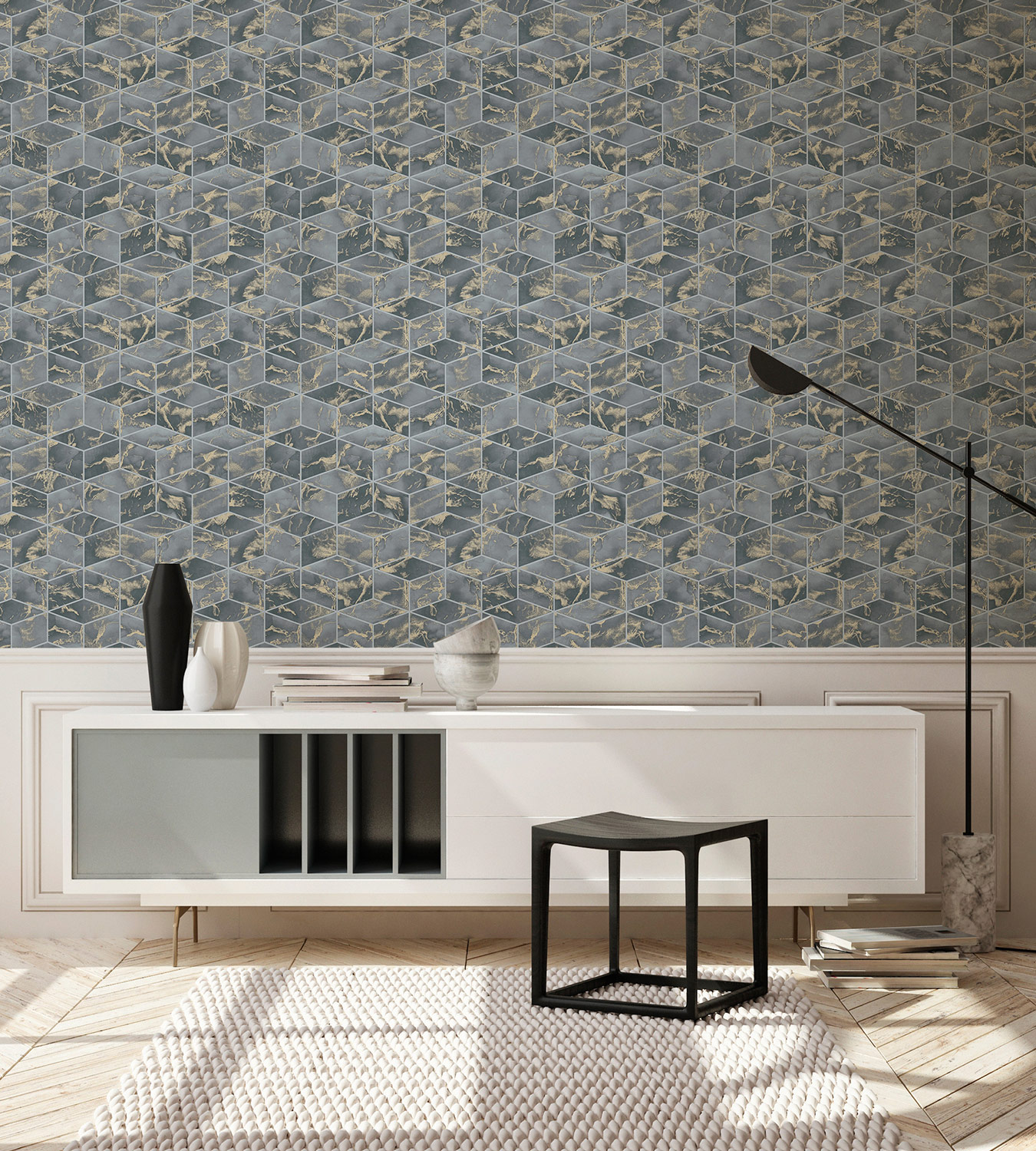 AS Vliestapete Metropolitan Stories 2 Geometrisch 378634