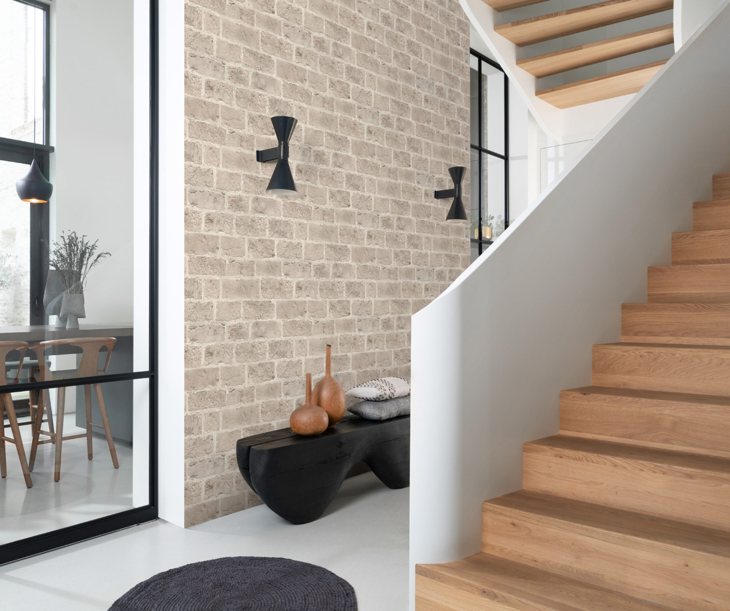 Rasch Vliestapete Symphony Beige-Dunkelbeige 865721