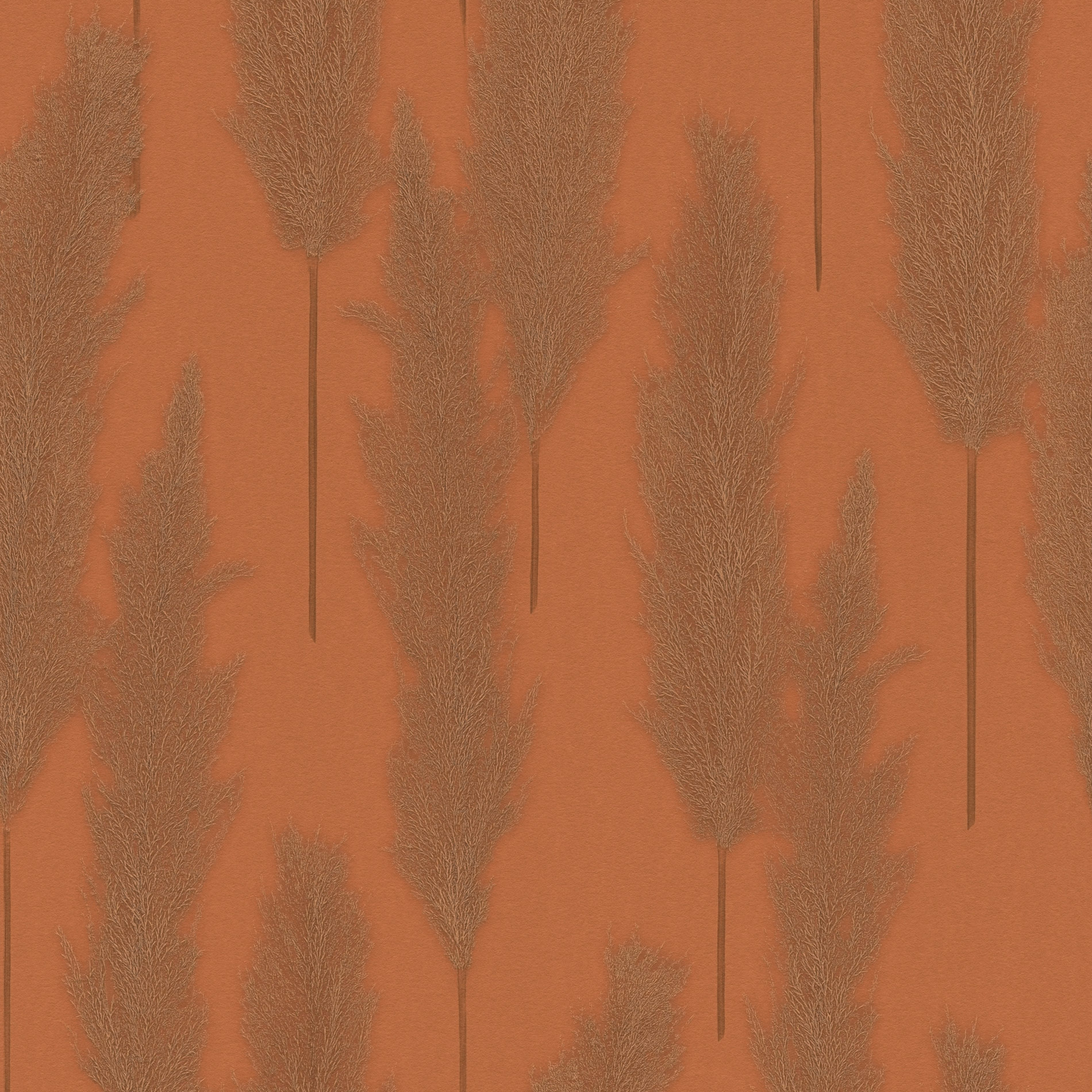 AS Vliestapete #Hygge Pampasgras orange 386315