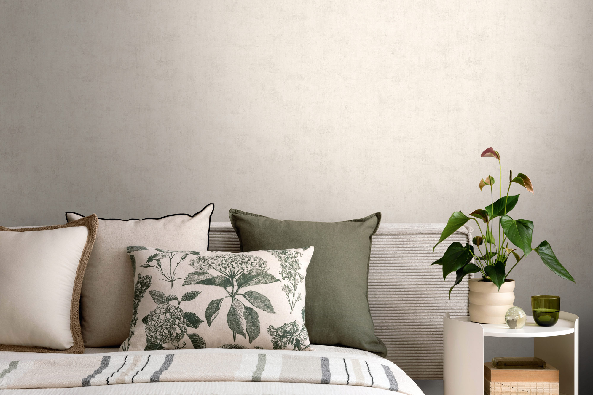 AS Vliestapete Nordic Feeling Unitapete Grau 791544
