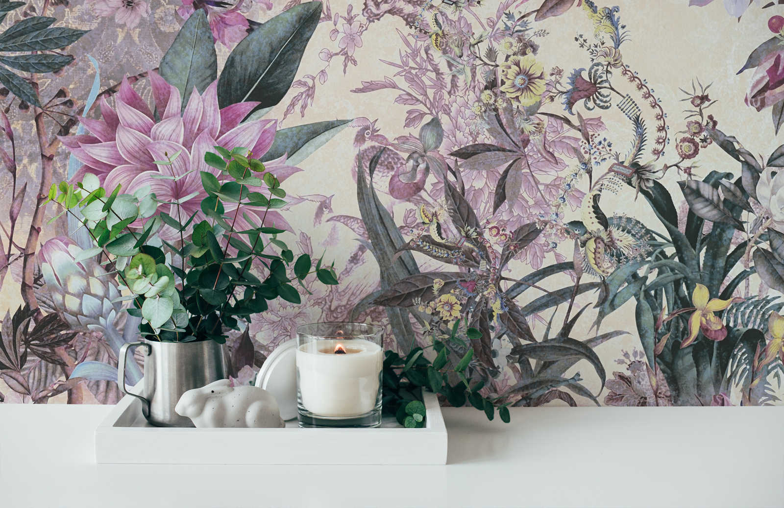 AS Création Vliestapete Dream Flowery Floral 381774