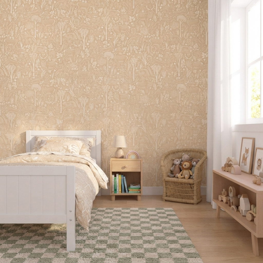 Grandeco Vliestapete Little Dreamers braun LD3421